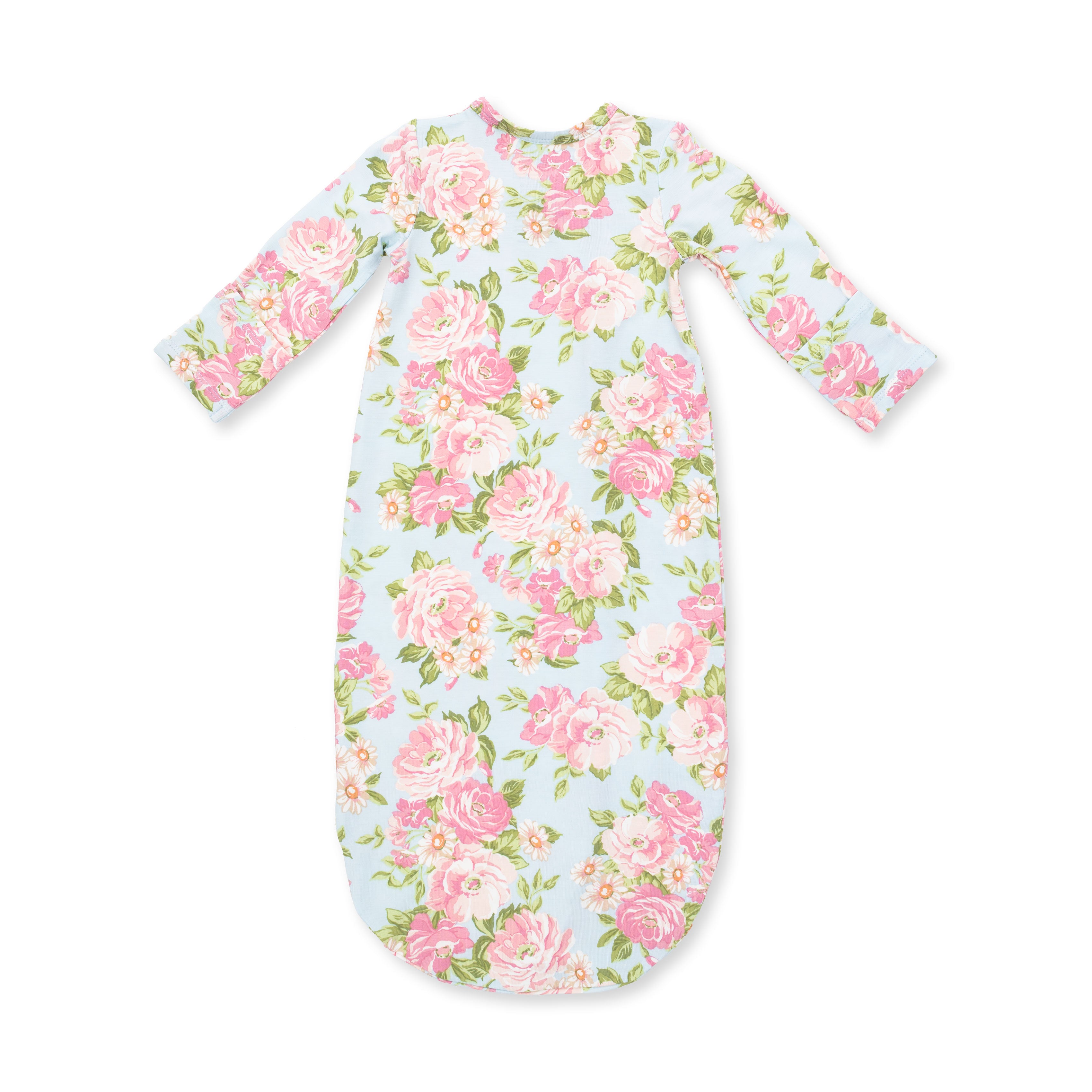 Angeline Floral - Bundle Gown and Knot Headband