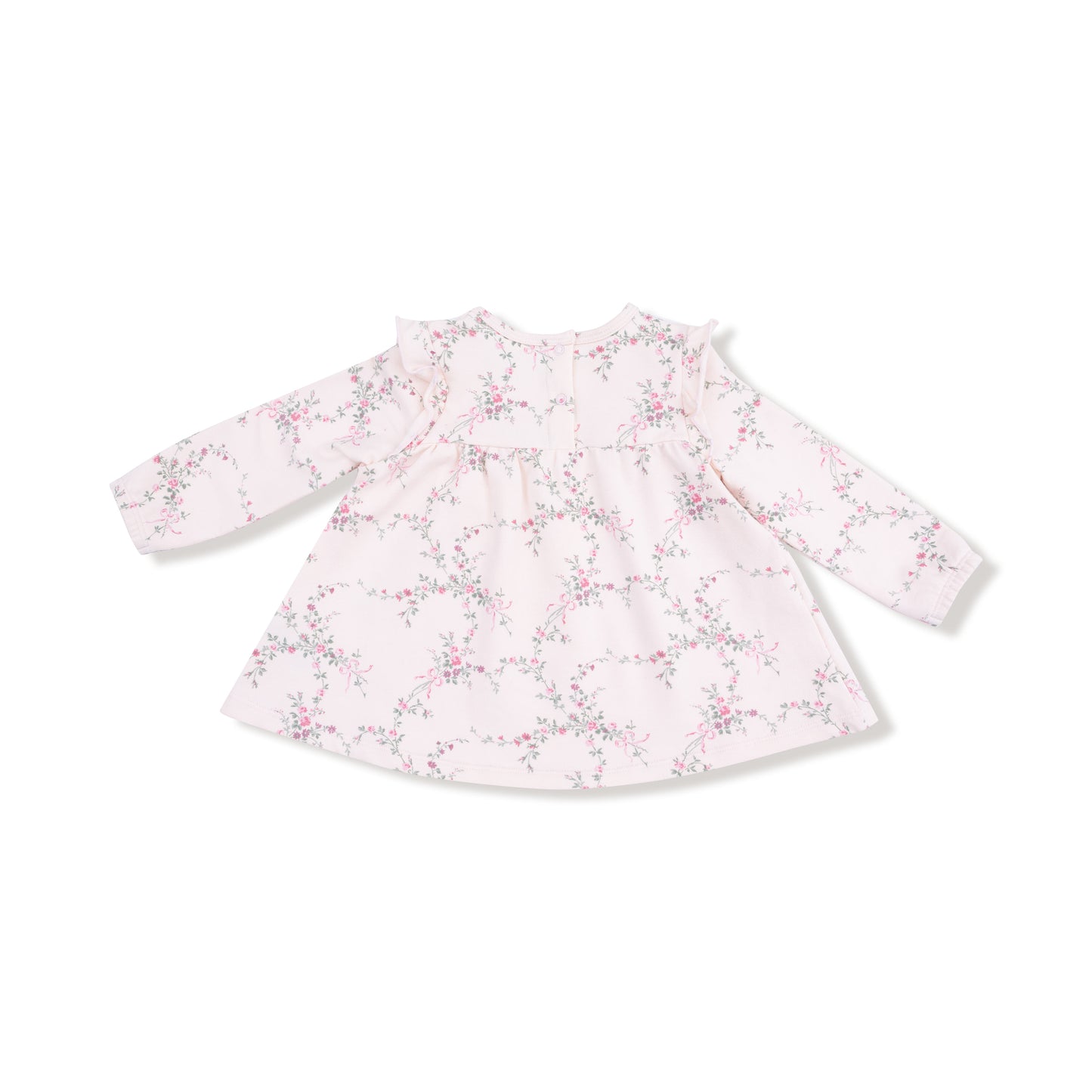 Long Sleeve High Waisted Top with Ruffles + Legging in our  Antoinette Floral print from Angel Dear