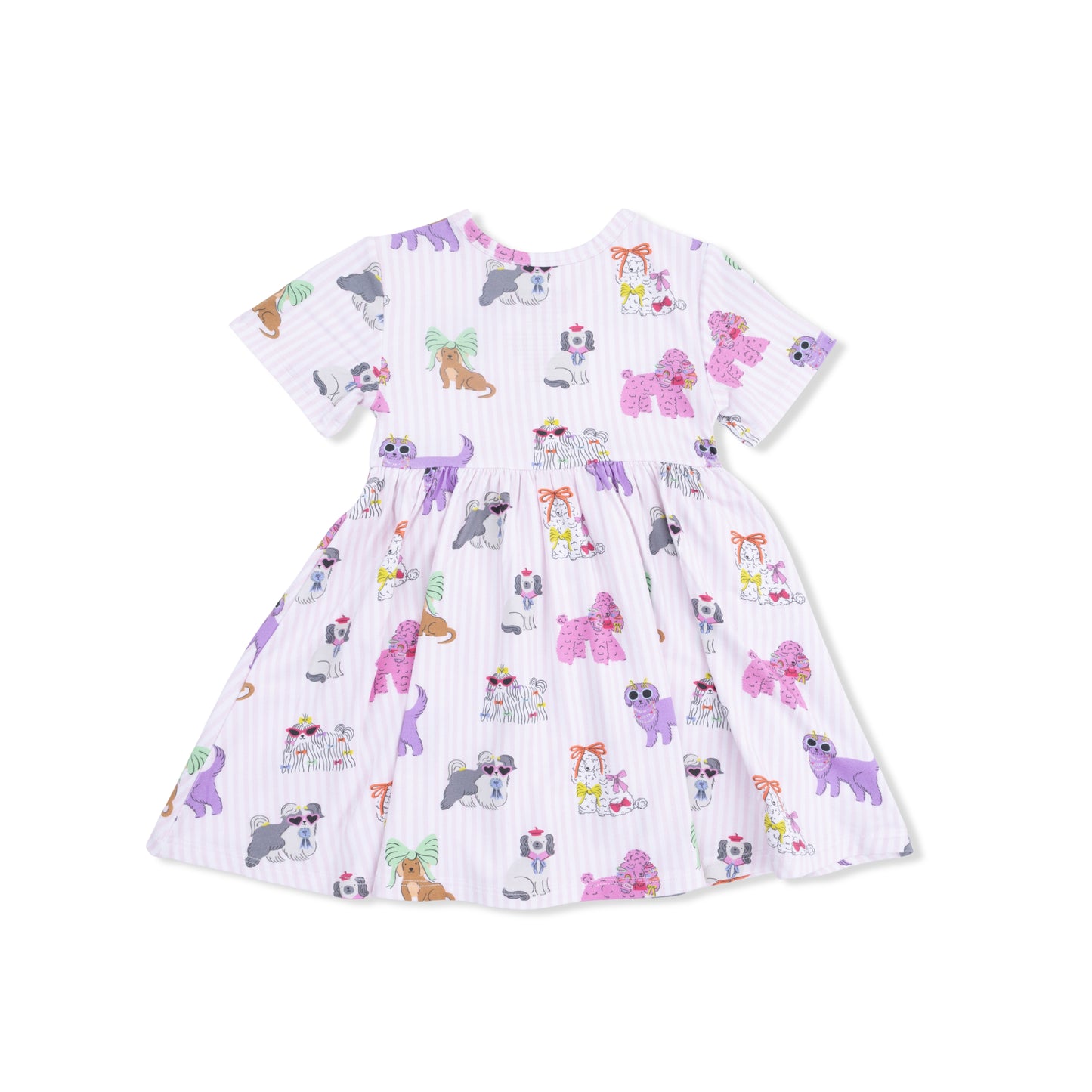 Fancy Dogs - Twirly Dress with Cartwheel Short-Angel Dear