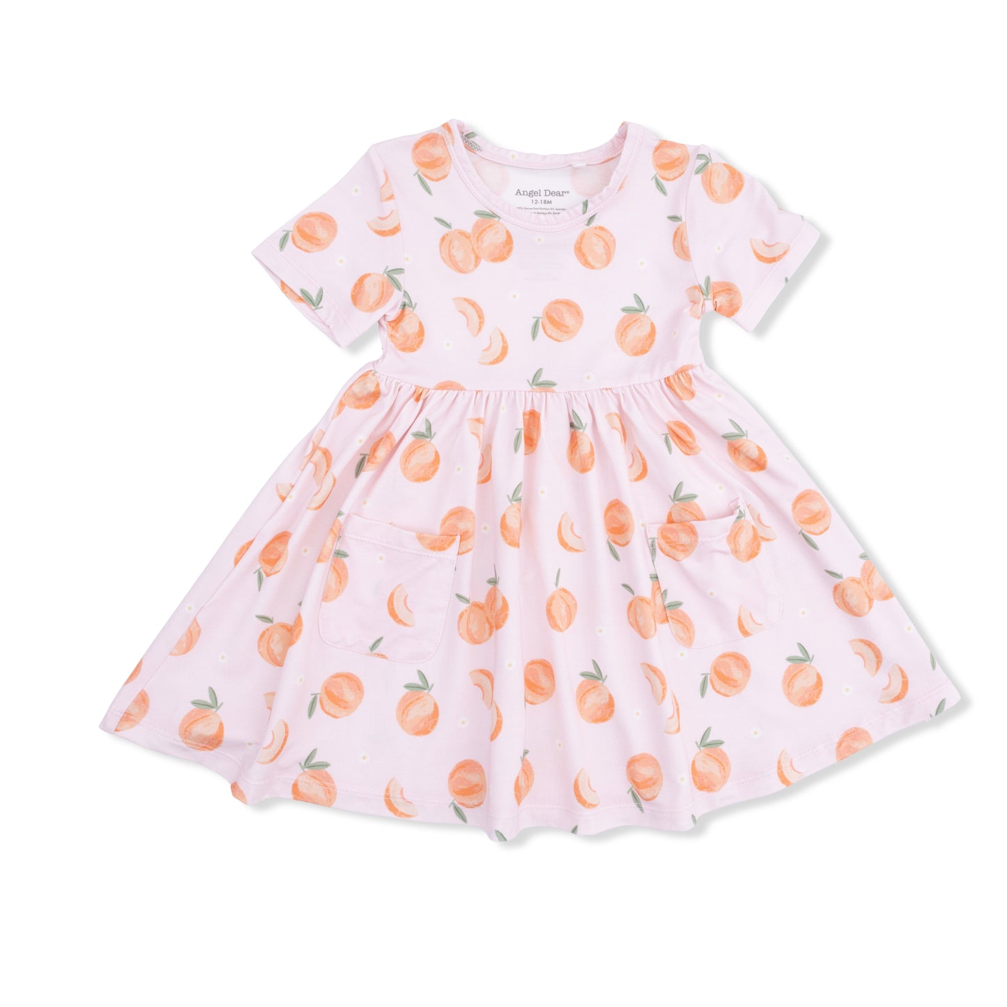 Sweet Peach - Twirly Dress with Cartwheel Short-Angel Dear
