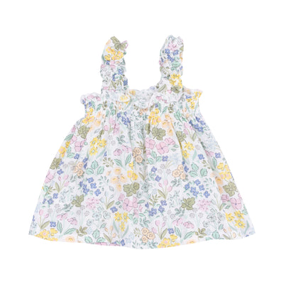 Ruffly Strap Top and Bloomer Set - Samantha Floral