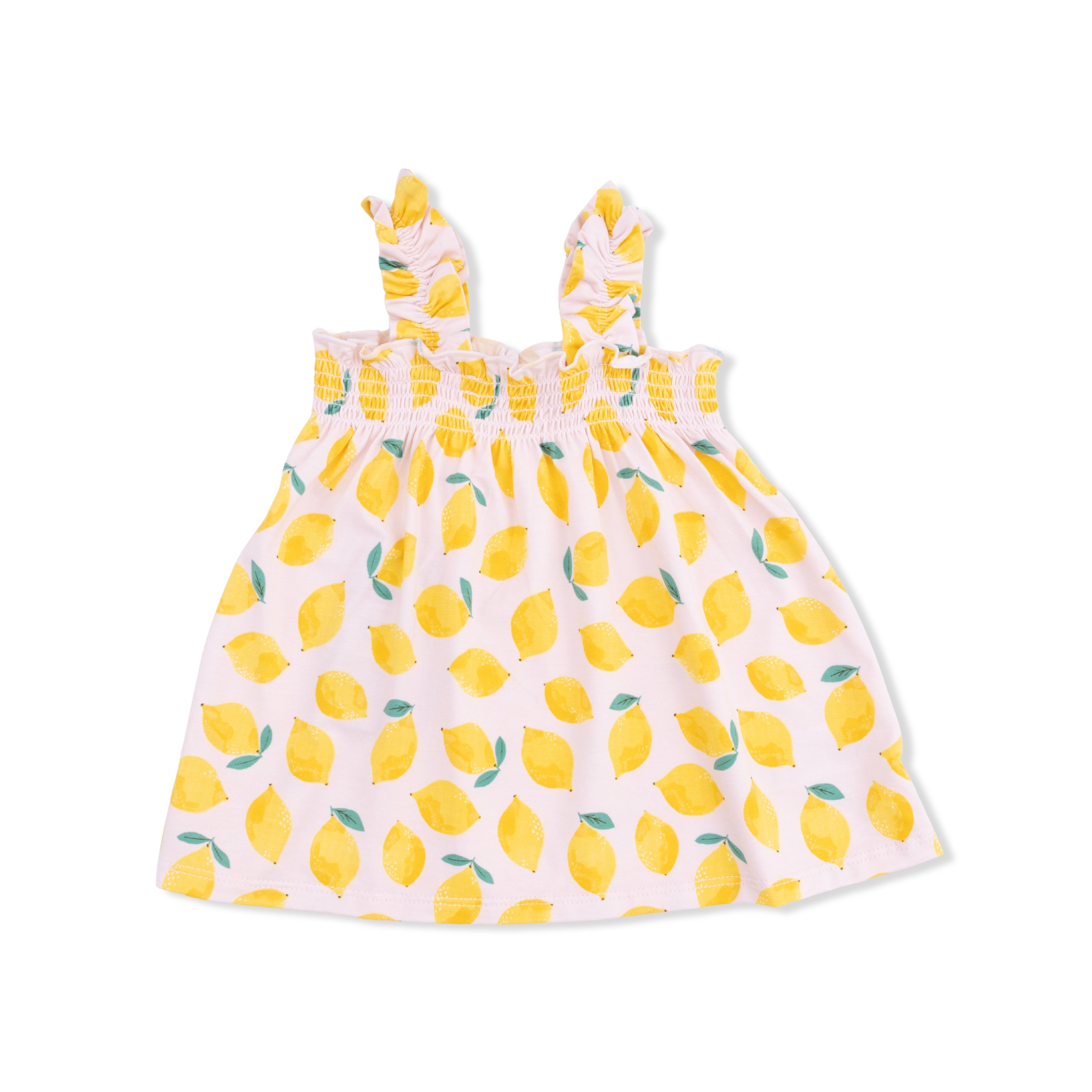 Sunny Lemons - Ruffly Strap Top and Bloomer-Angel Dear