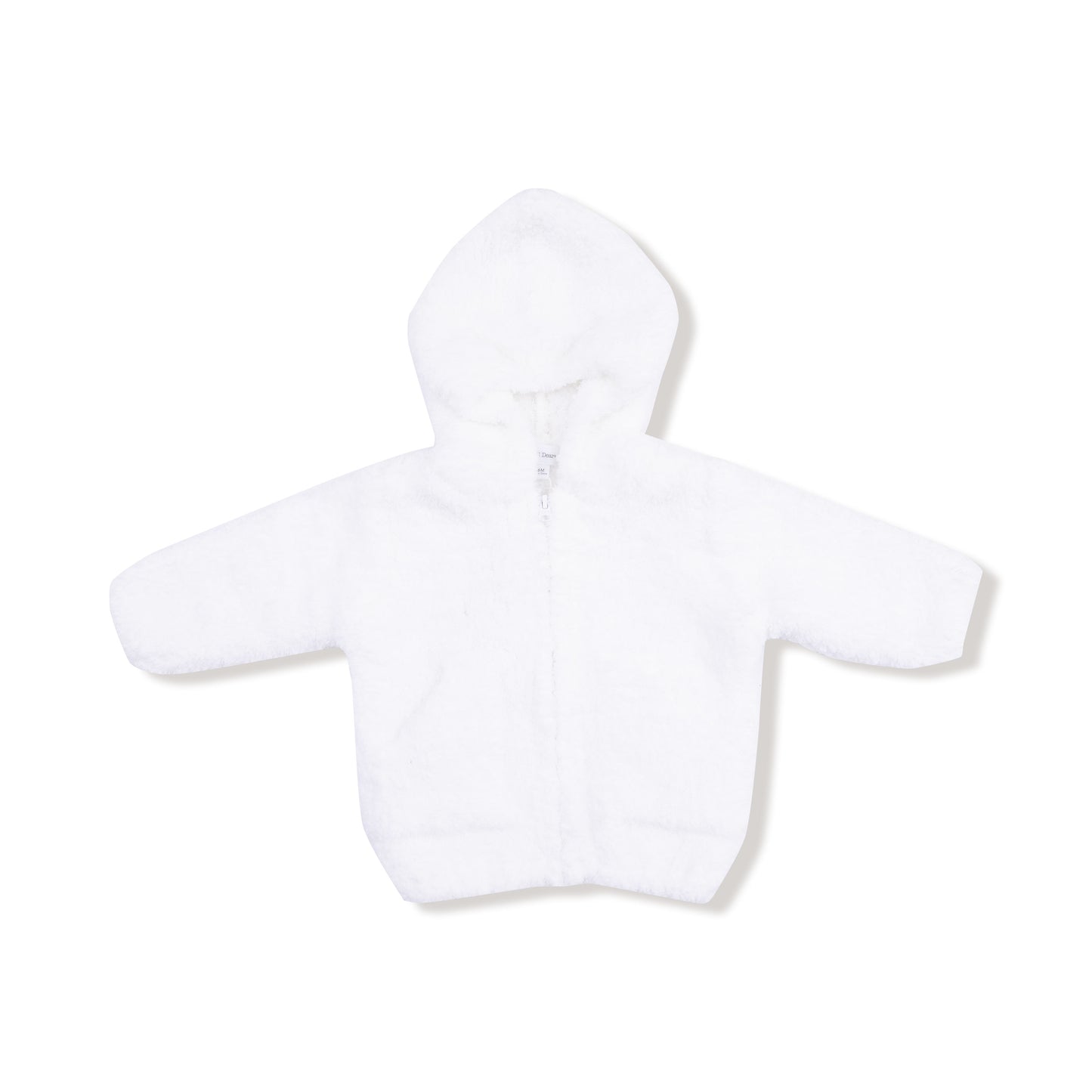 Chenille Hoodie - White-Angel Dear