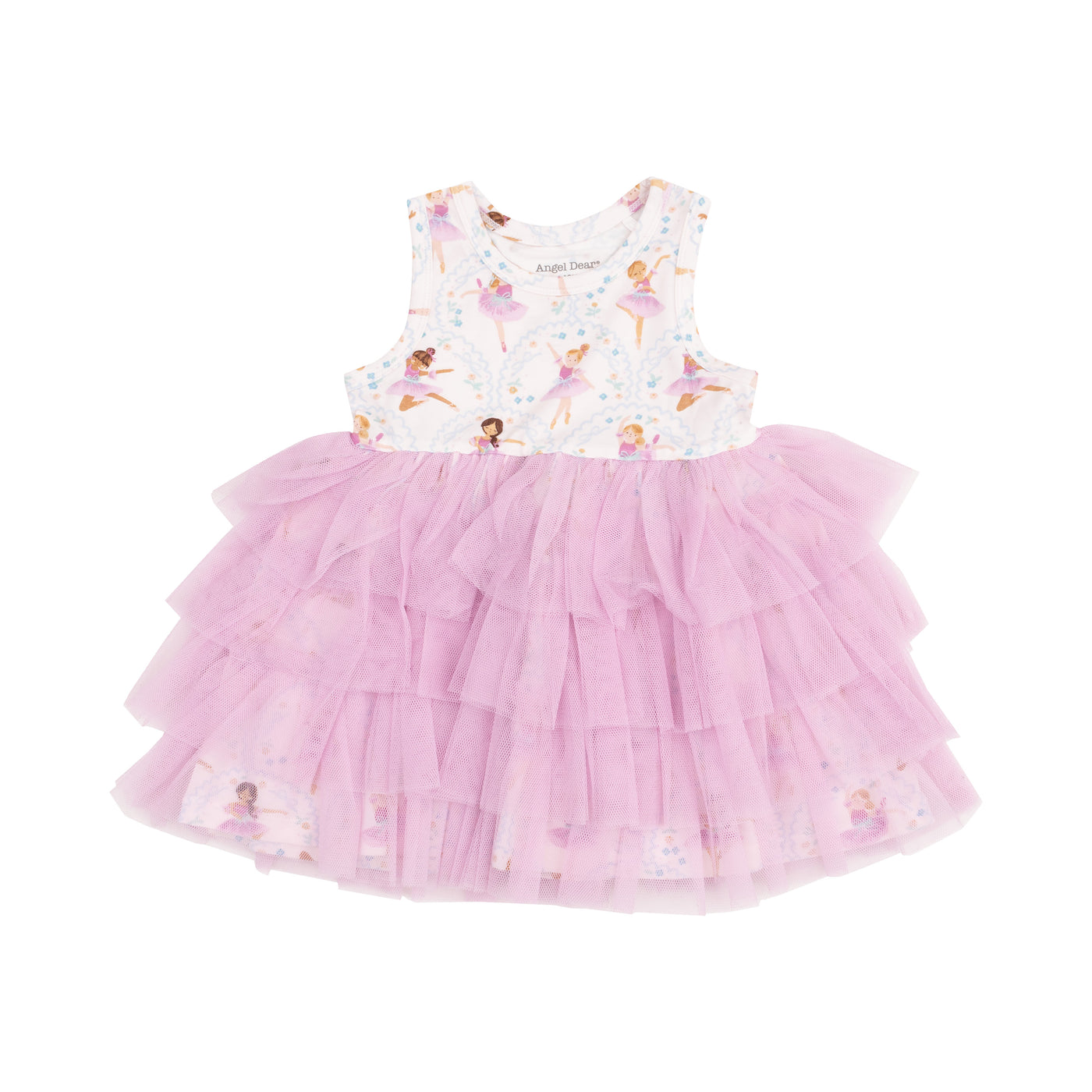 Twirly Tank Tutu Dress- Bows and Ballet