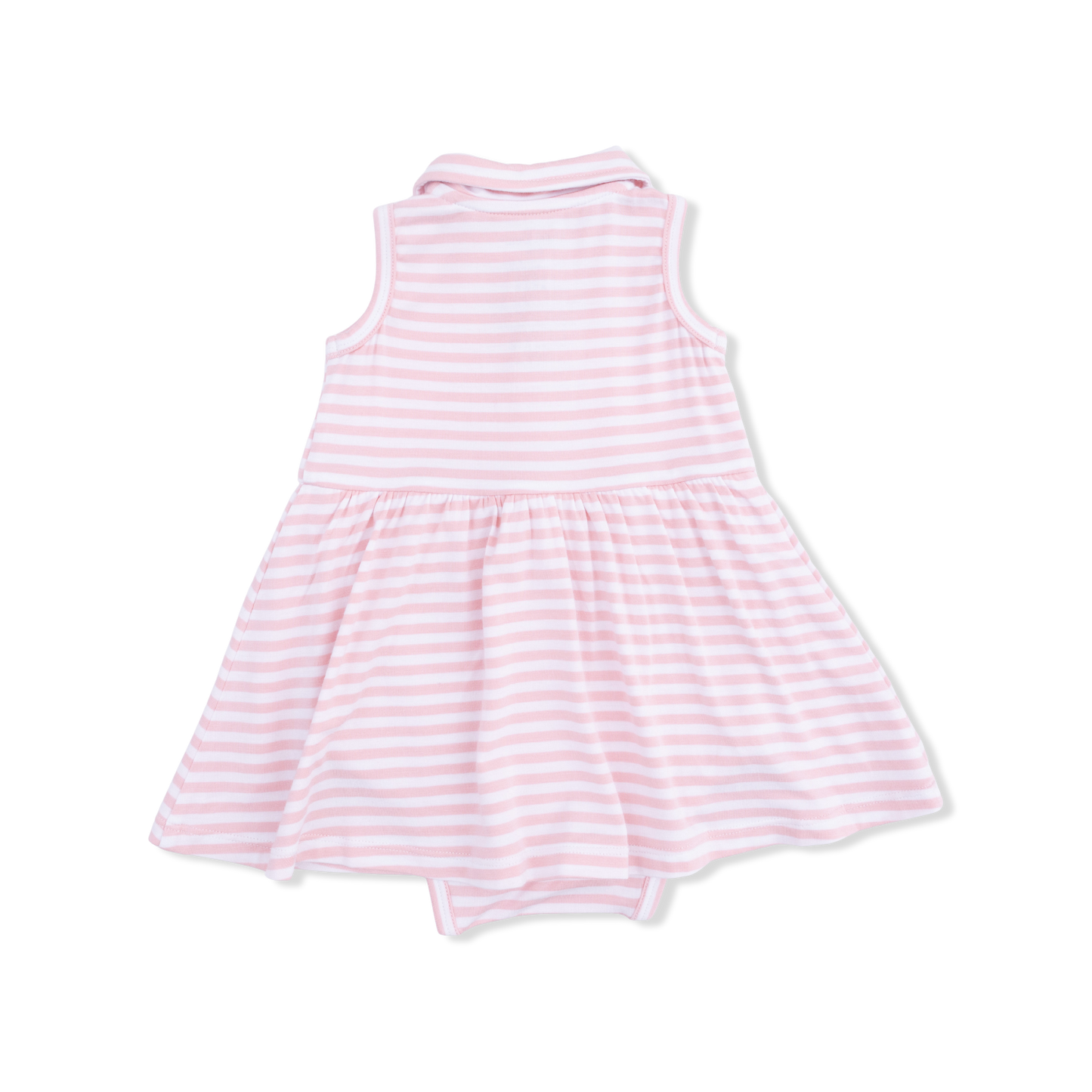 Striped Golf - Polo Tennis Dress-Angel Dear