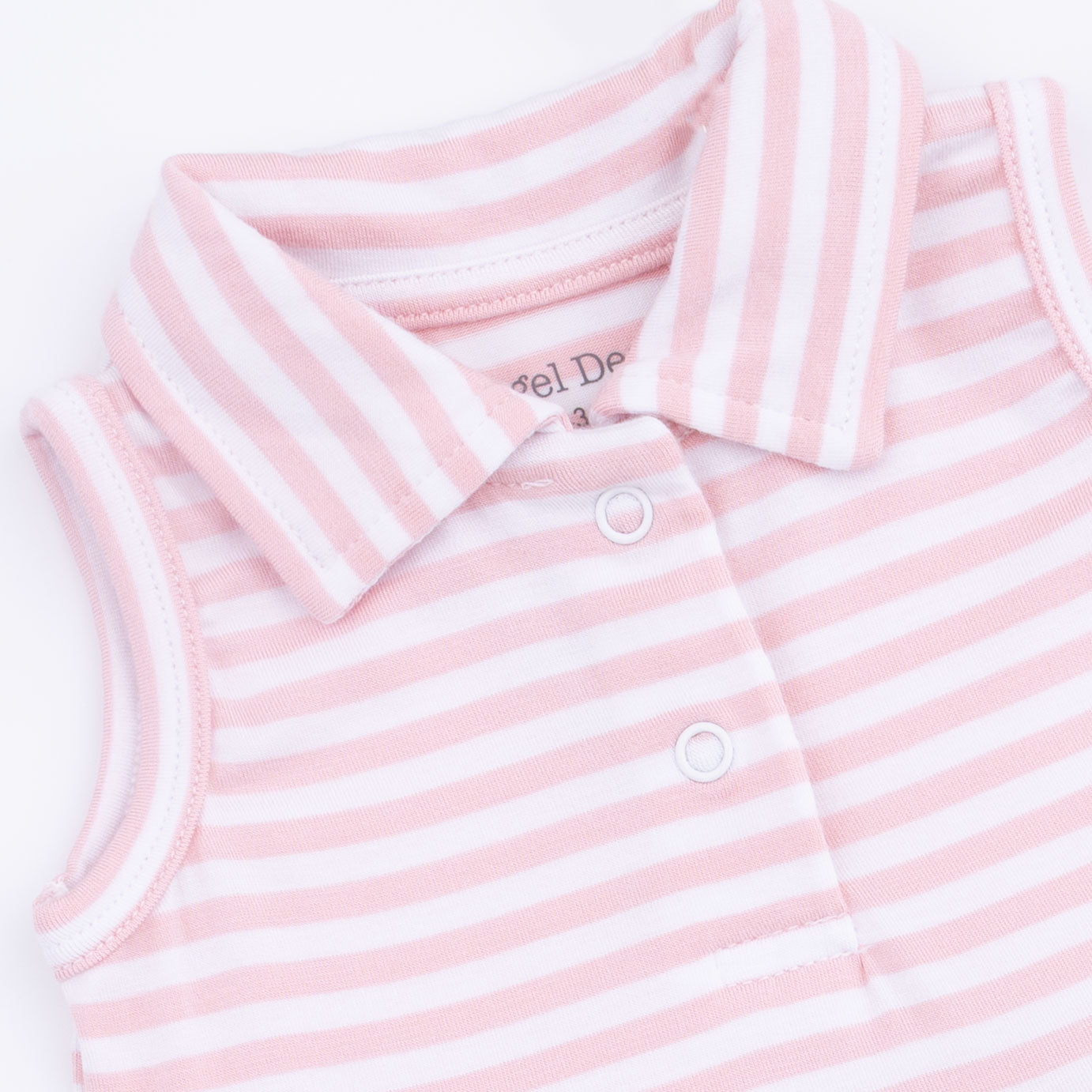 Striped Golf - Polo Tennis Dress-Angel Dear
