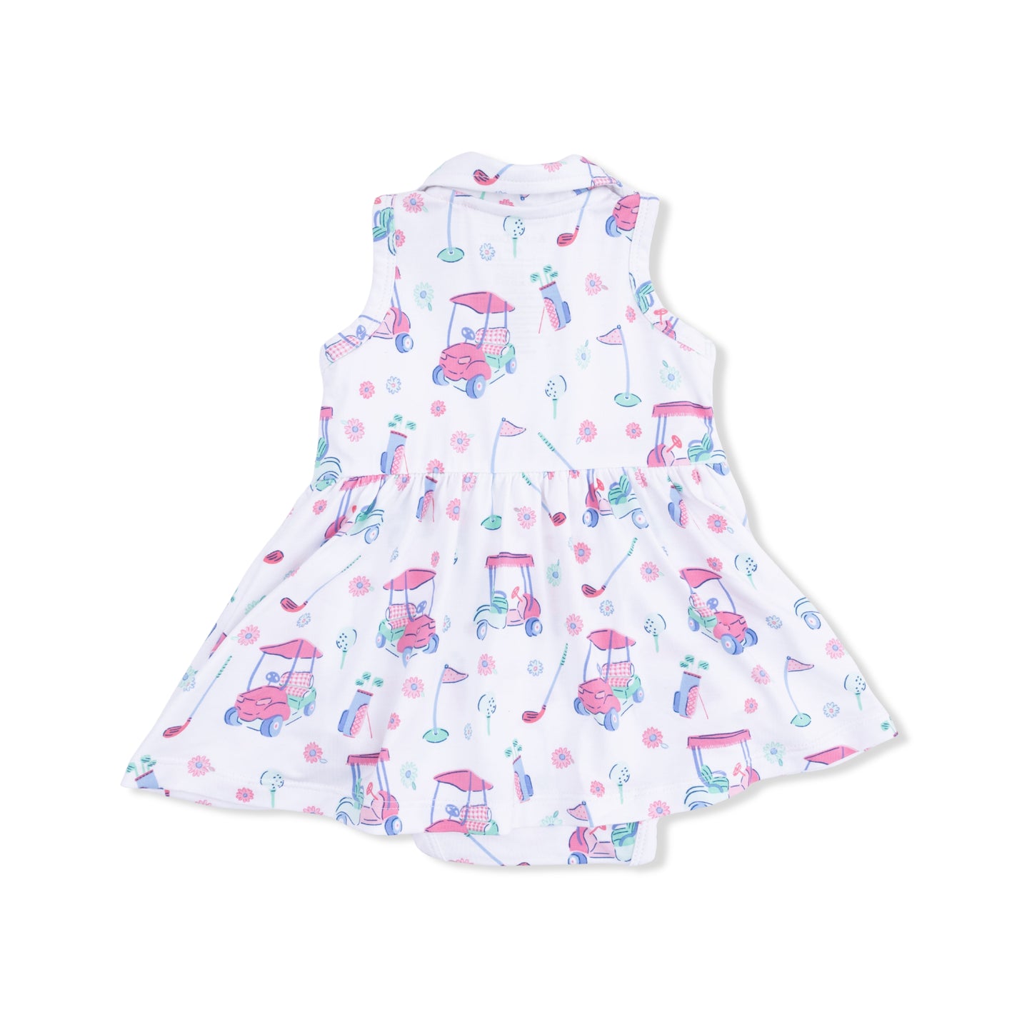 Golf Carts and Flowers - Polo Tennis Dress-Angel Dear