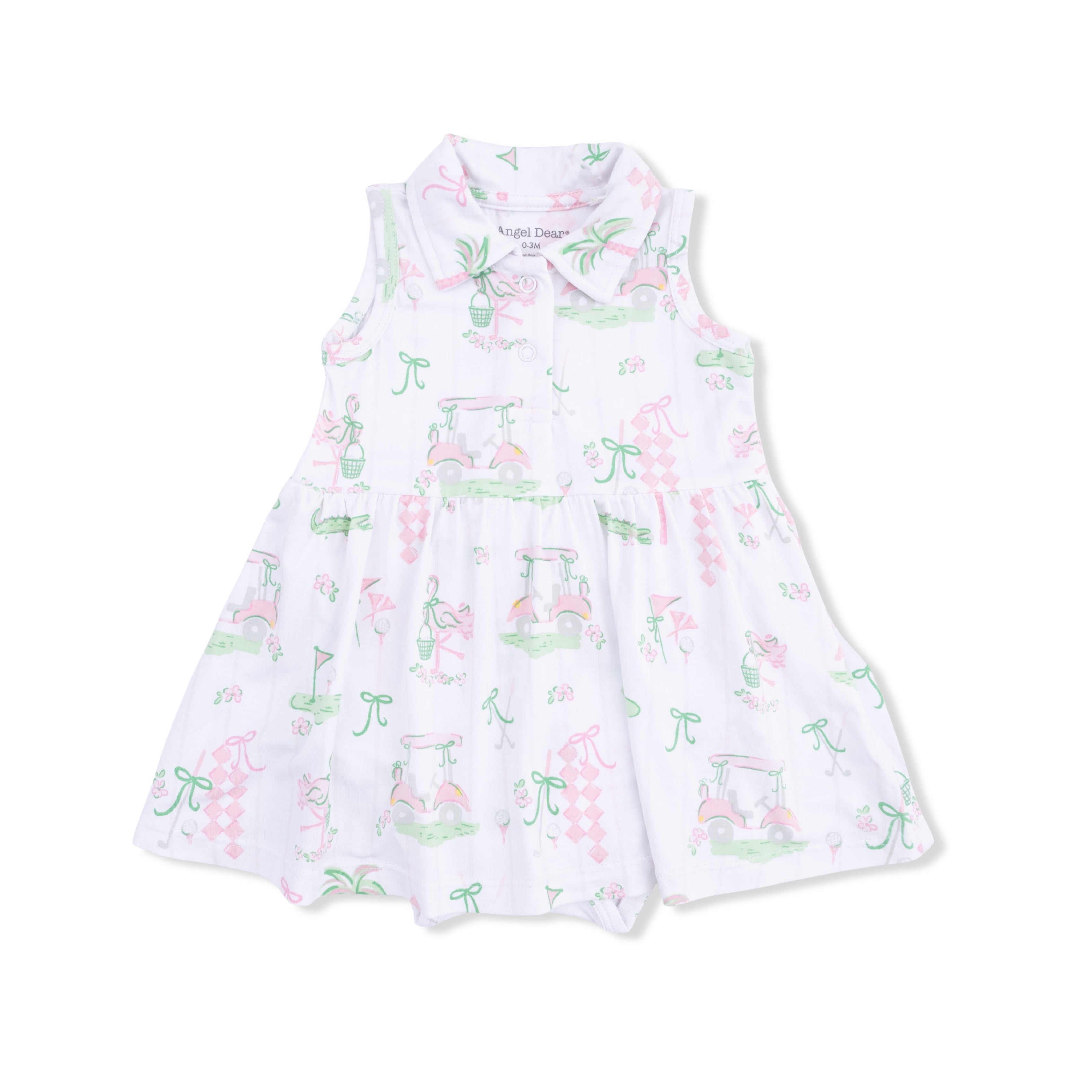 Pretty Golf - Polo Tennis Dress-Angel Dear