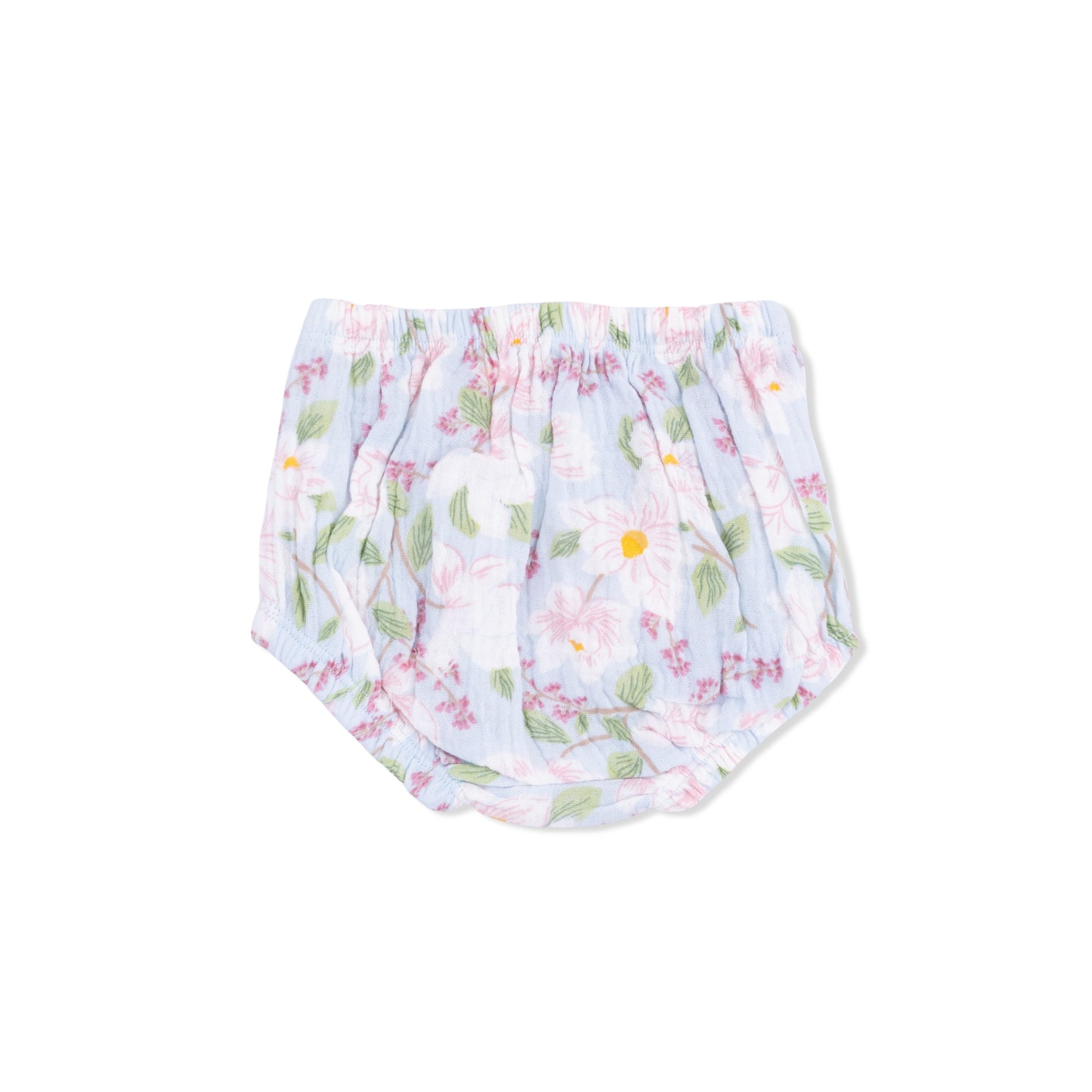 Magnolias - Paperbag Ruffle Sundress with Bloomer-Angel Dear