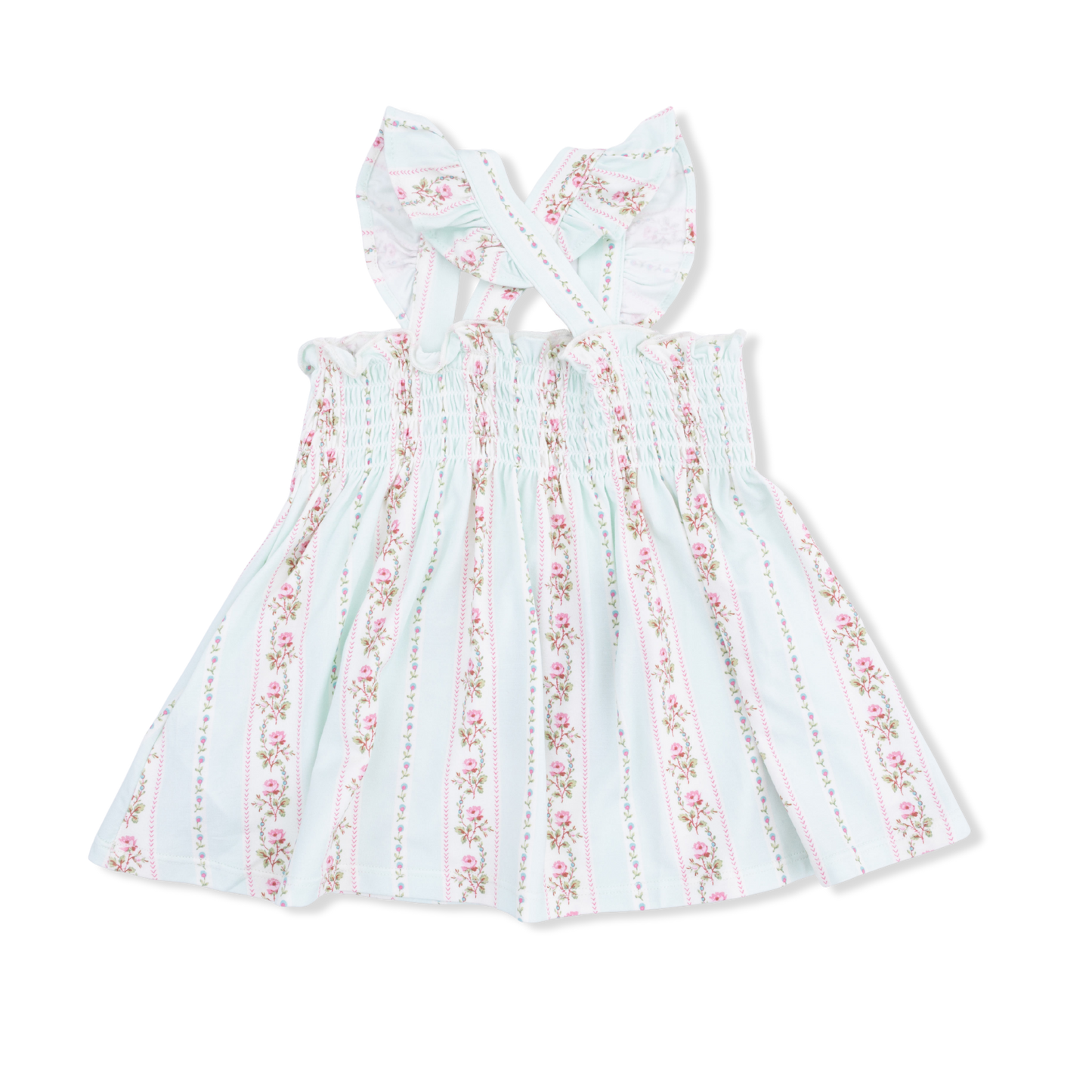 Antoinette Stripe - Smocked Top with Bloomer-Angel Dear