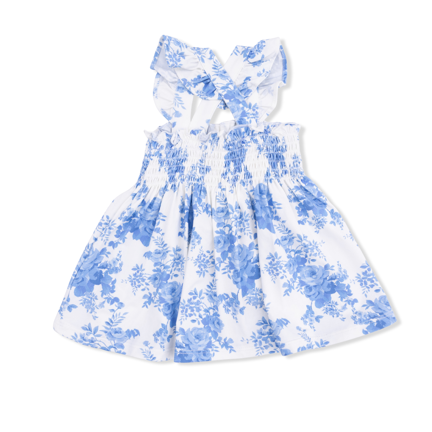 Dream Cottage Floral - Smocked Top with Bloomer & Headband-Angel Dear