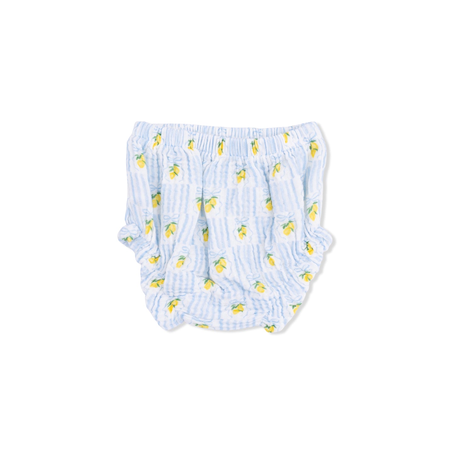 Lovely Lemons - Smocked Top with Bloomer & Sun Hat Set-Angel Dear