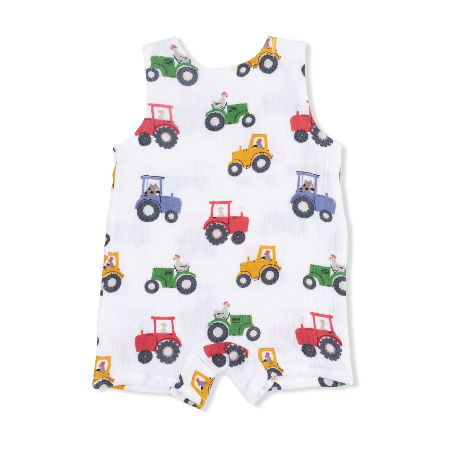 Tractor Friends - Sleeveless Jon Jon-Angel Dear