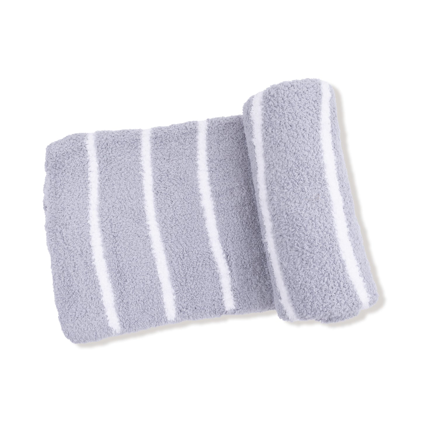 Chenille Blanket - Grey / Ivory-Angel Dear