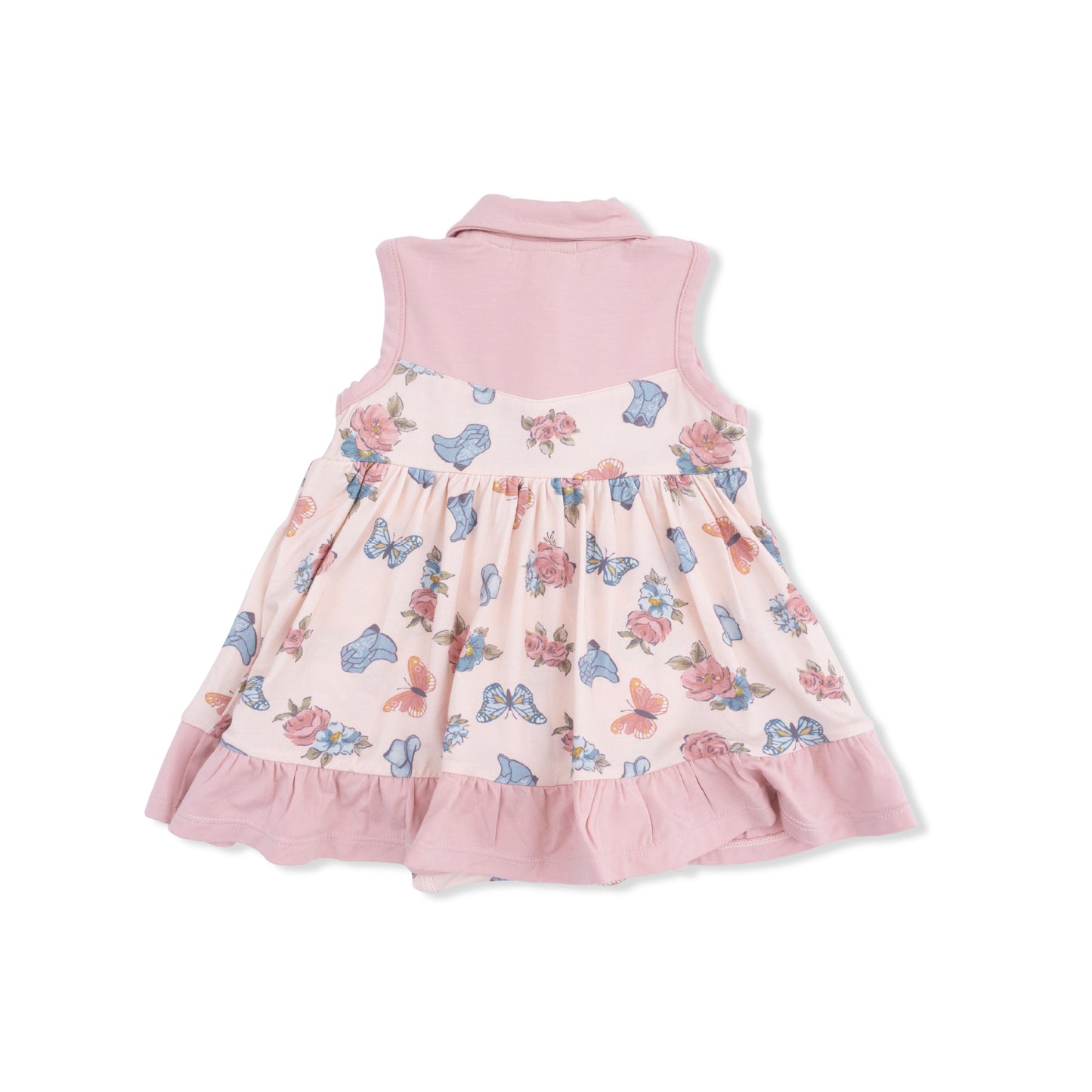 Country Girl Boots - Cowboy Bodysuit Dress-Angel Dear