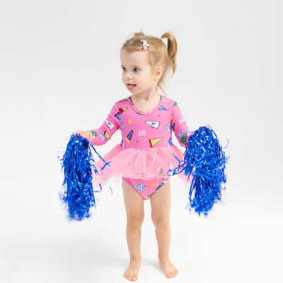 L/S Tutu Bodysuit - Varsity Cheer by Angel Dear