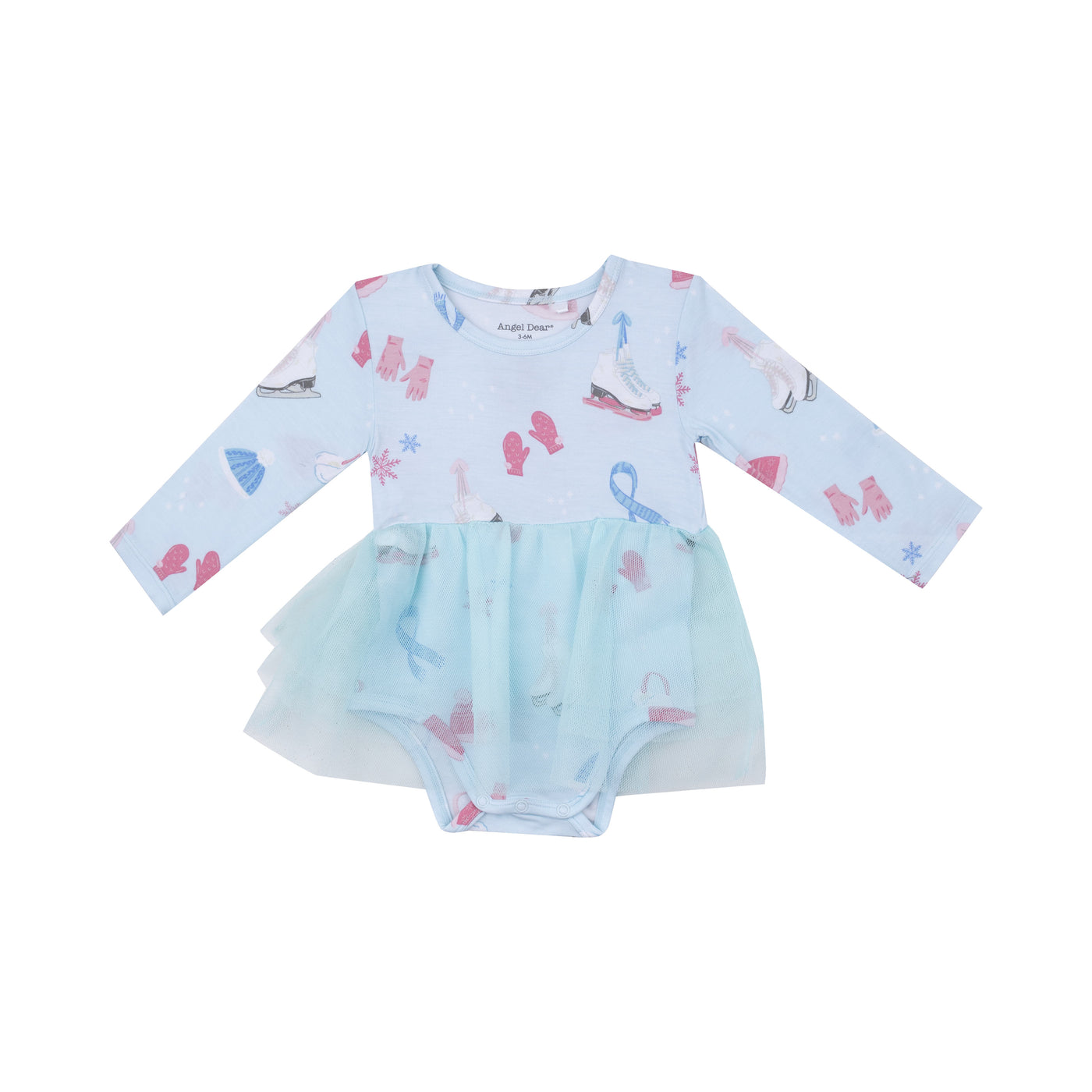 L/S Tutu Bodysuit - Ice Skating-Angel Dear