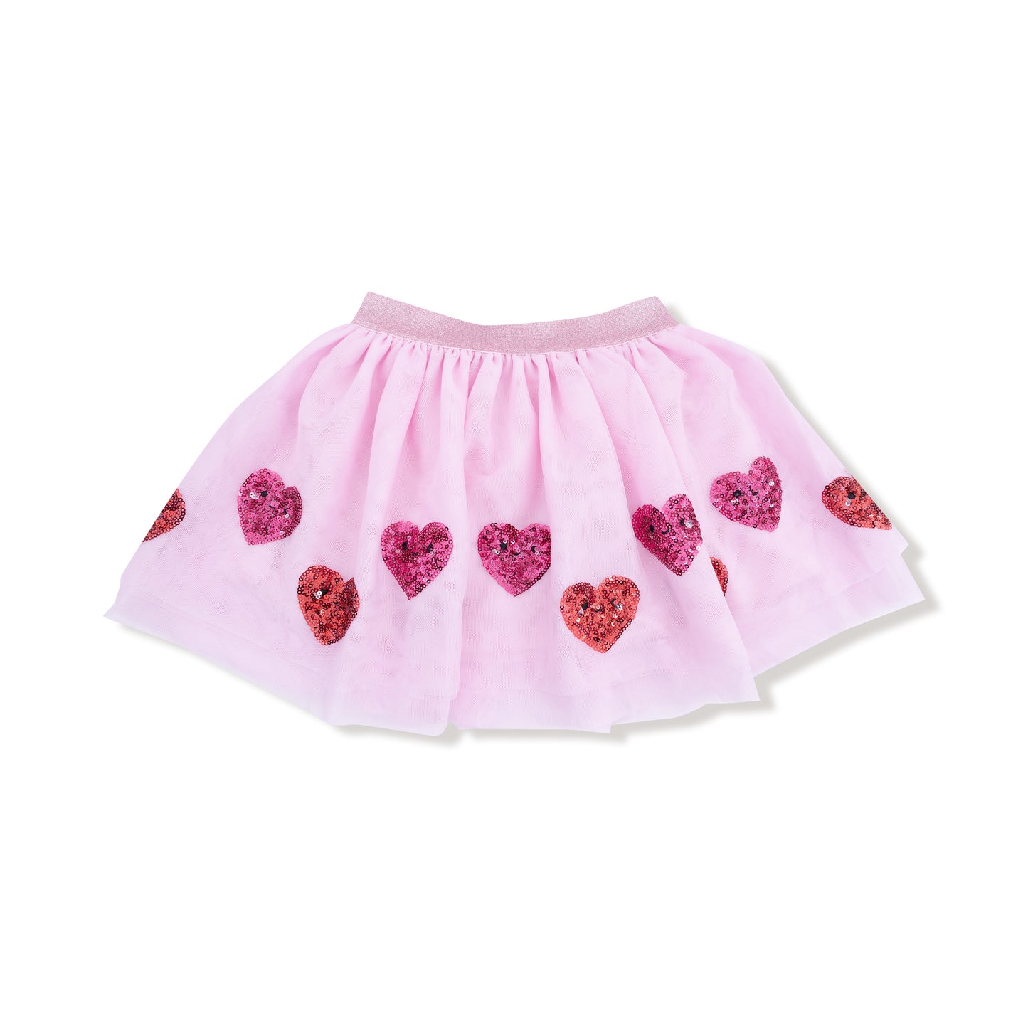 Happy Hearts Tutu Skirt in our  Happy Hearts print from Angel Dear