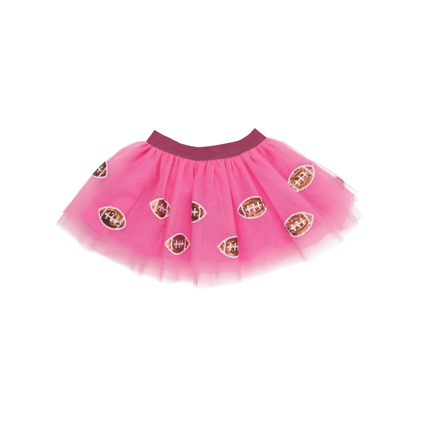 Tutu Skirt - Footballs Pink-Angel Dear