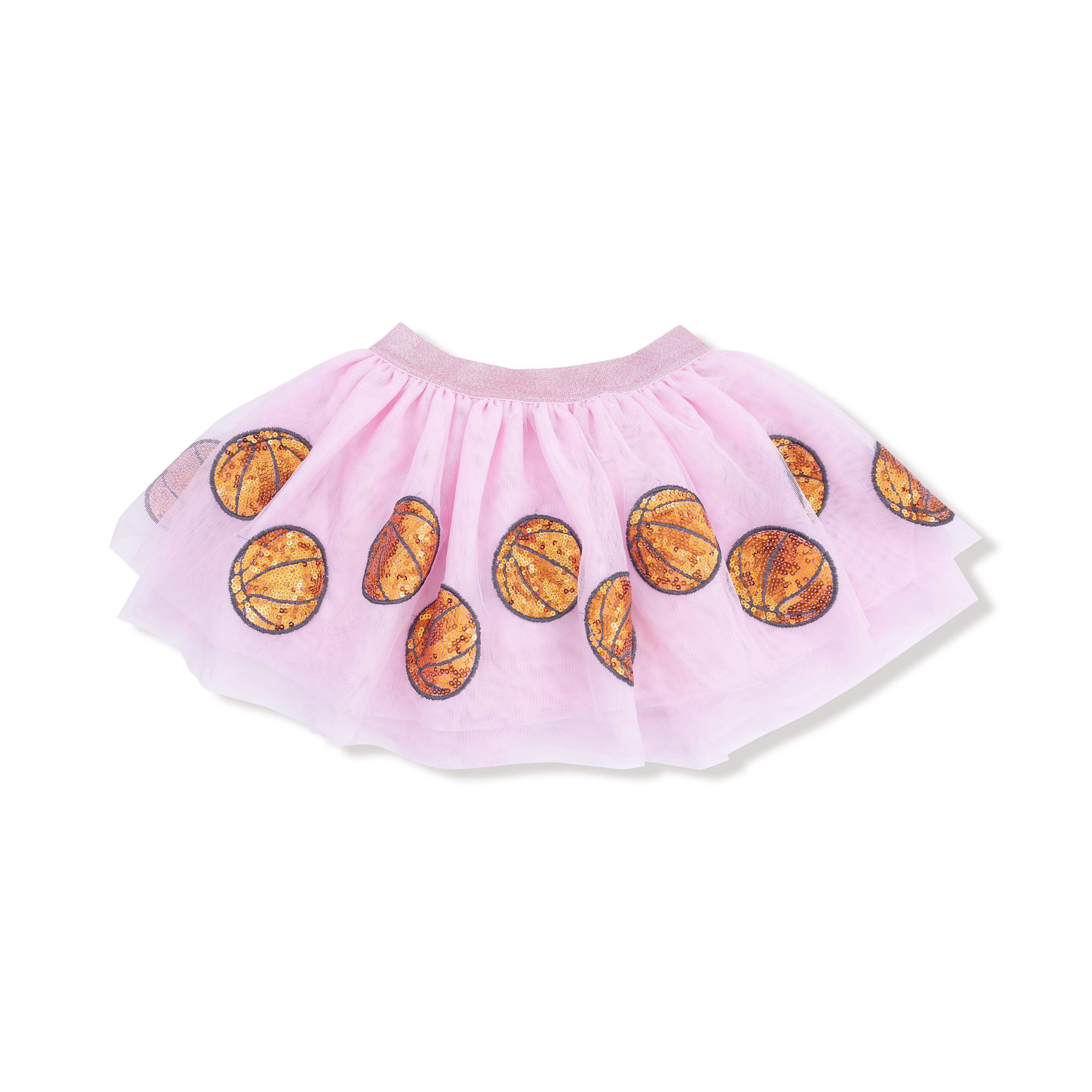 Pink Tutu Skirt in our  Varsity - Basketball print from Angel Dear