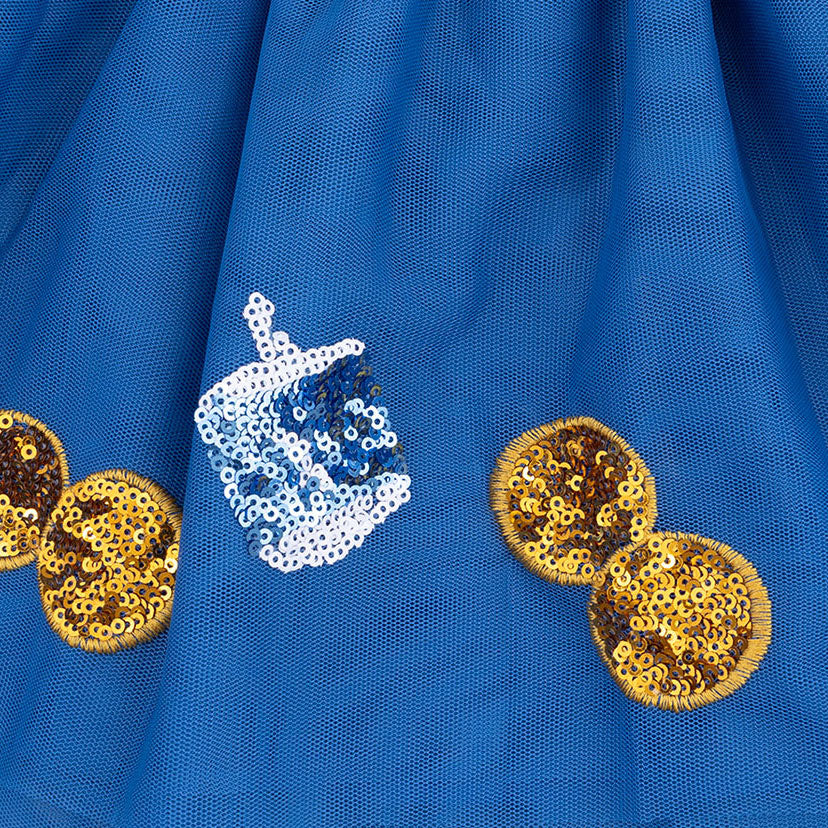 Hanukkah  - Blue Hanukkah Tutu Skirt