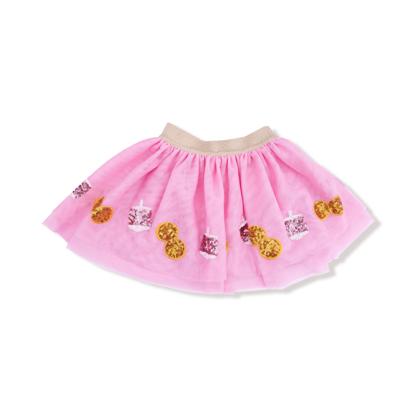 Pink Hanukkah Tutu Skirt in our  Hanukkah  print from Angel Dear
