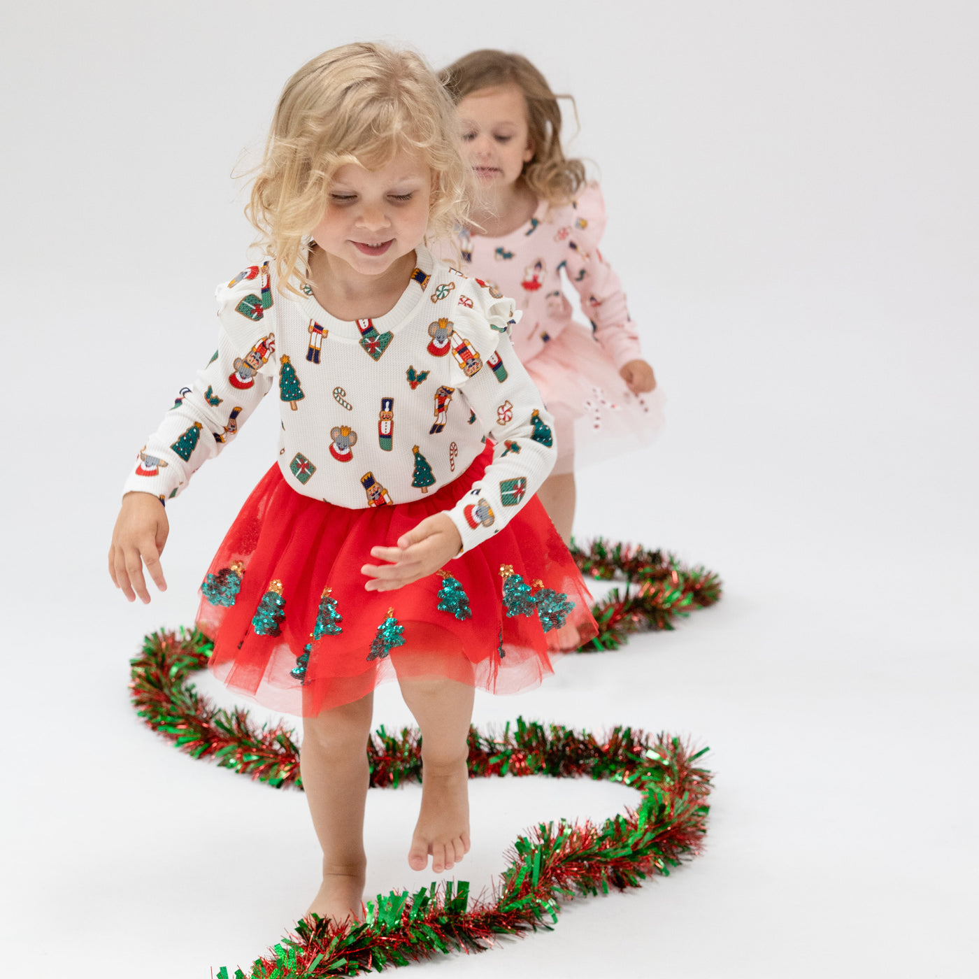 Holiday Tutu Skirt - Christmas Trees-Angel Dear