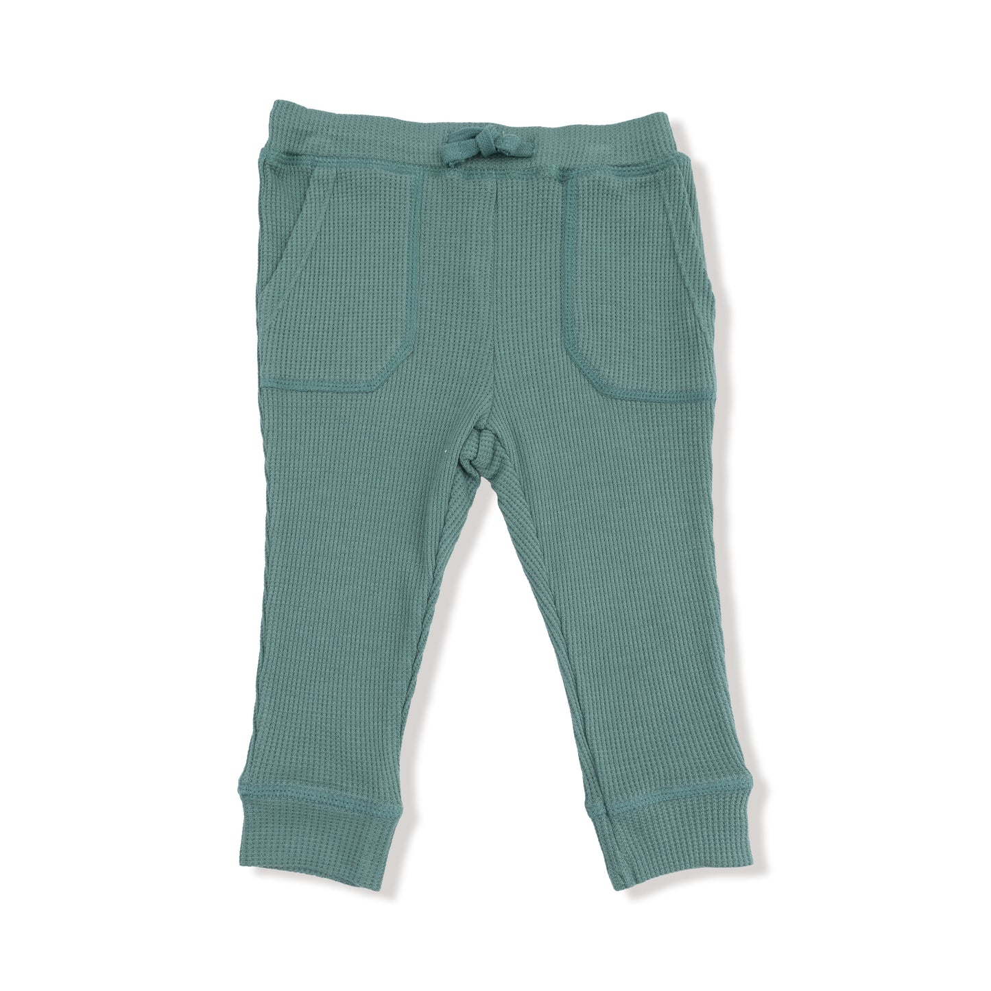 Long Sleeve Henley Top and Waffle Jogger in our  Fishing Things print from Angel Dear