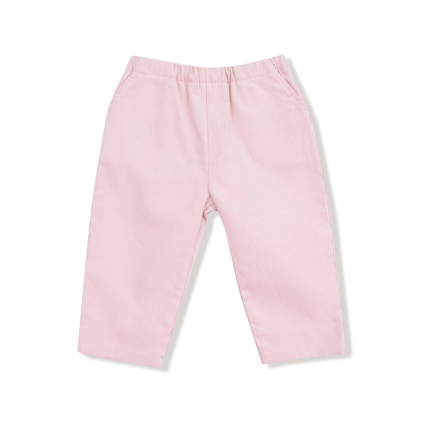 Cord Pant with Heart Pockets in our Veiled Pink print from Angel Dear