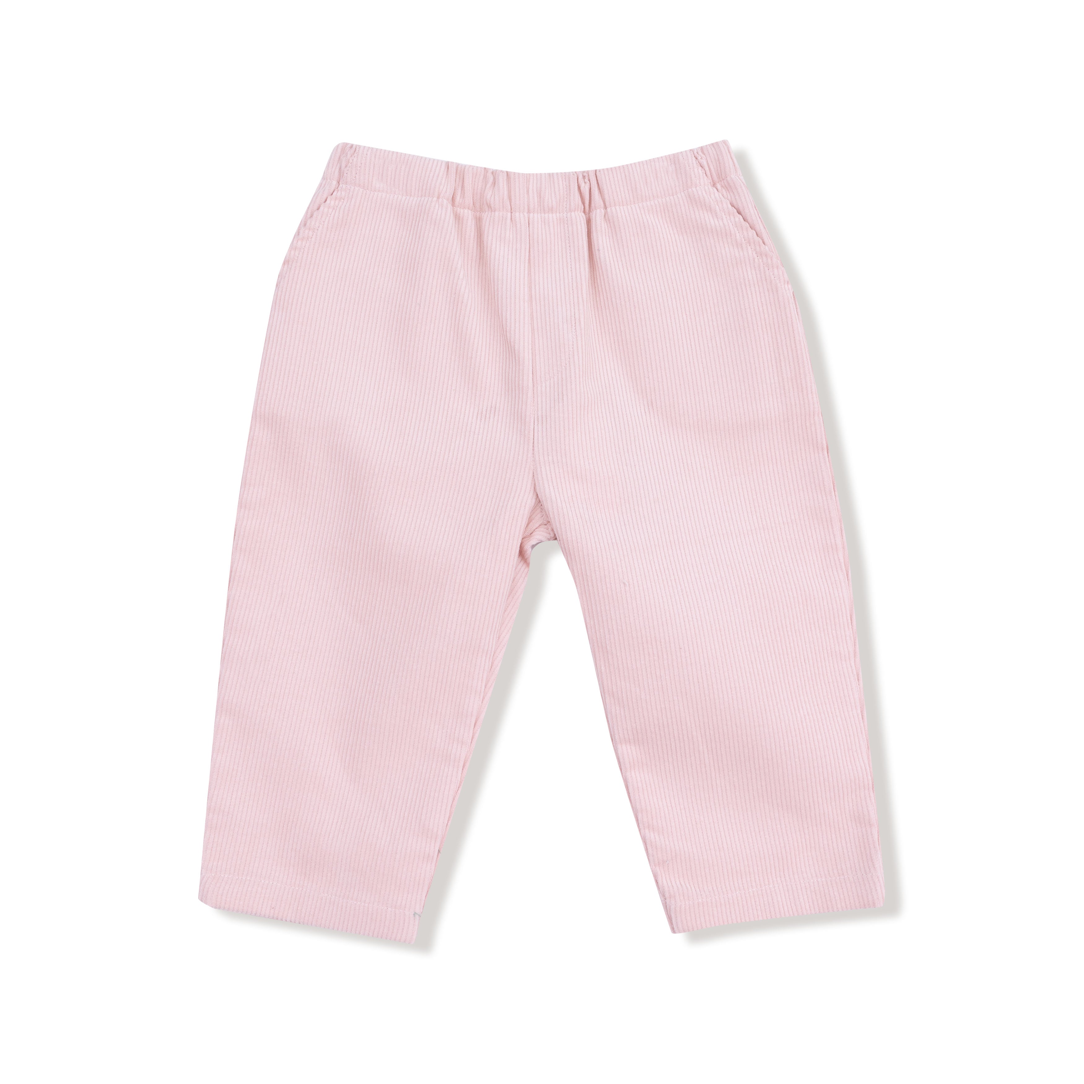 Cord Pant with Heart Pockets in our Veiled Pink print from Angel Dear