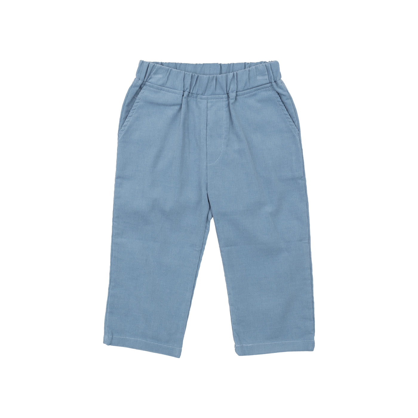 Cord Pant W/ Heart Pocket - Solid Glacier Lake-Angel Dear