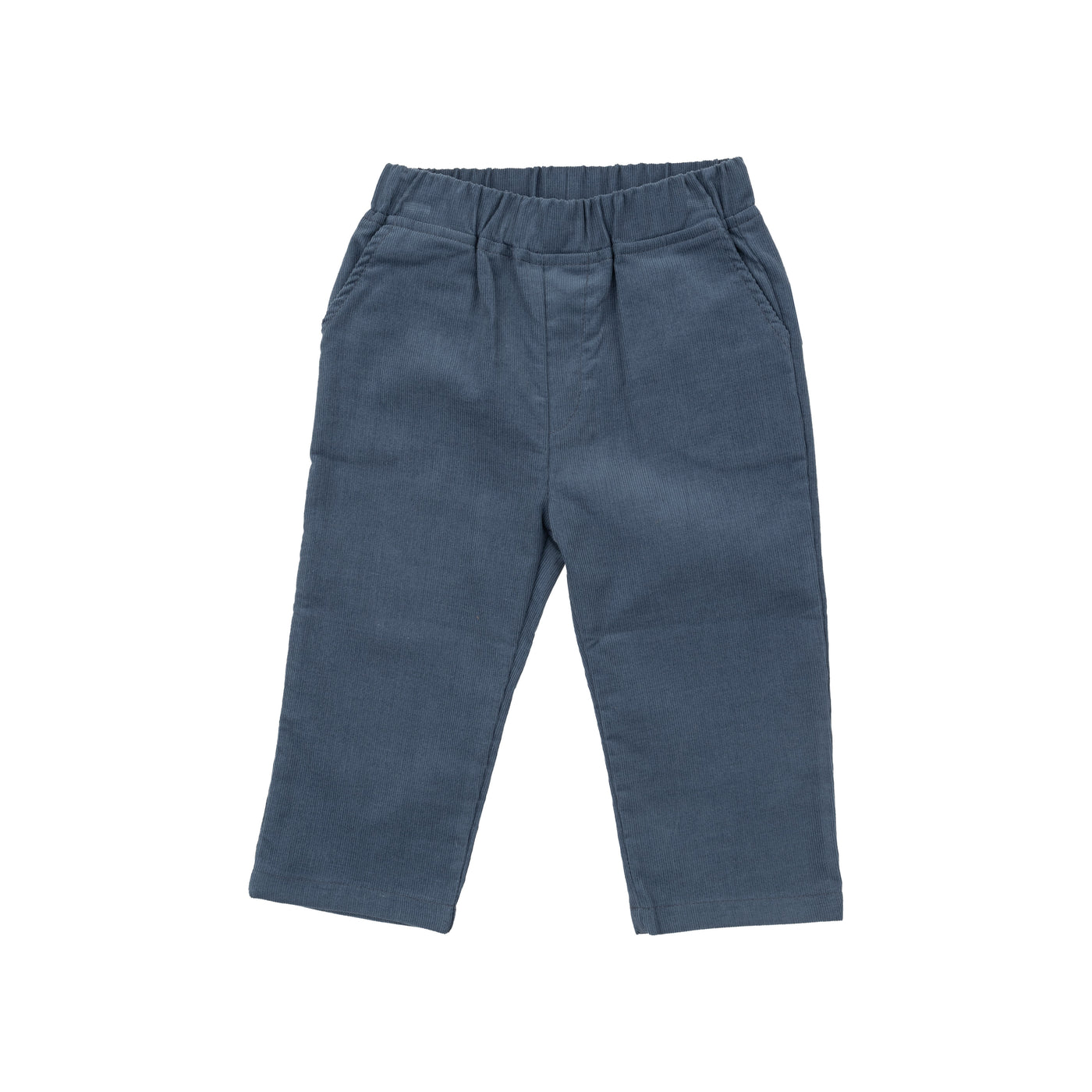 Cord Pant W/ Heart Pocket - Solid Navy