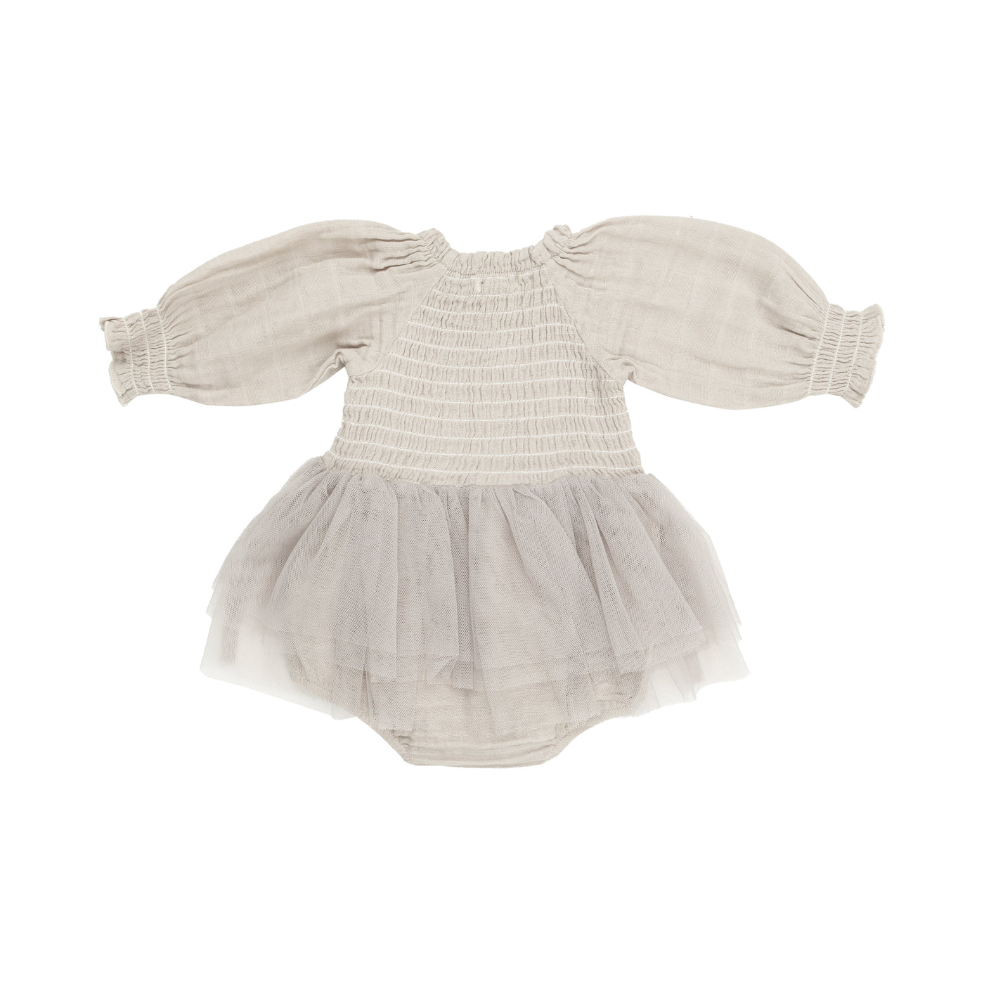 Long Sleeve Bubble Tutus - Oatmeal-Angel Dear