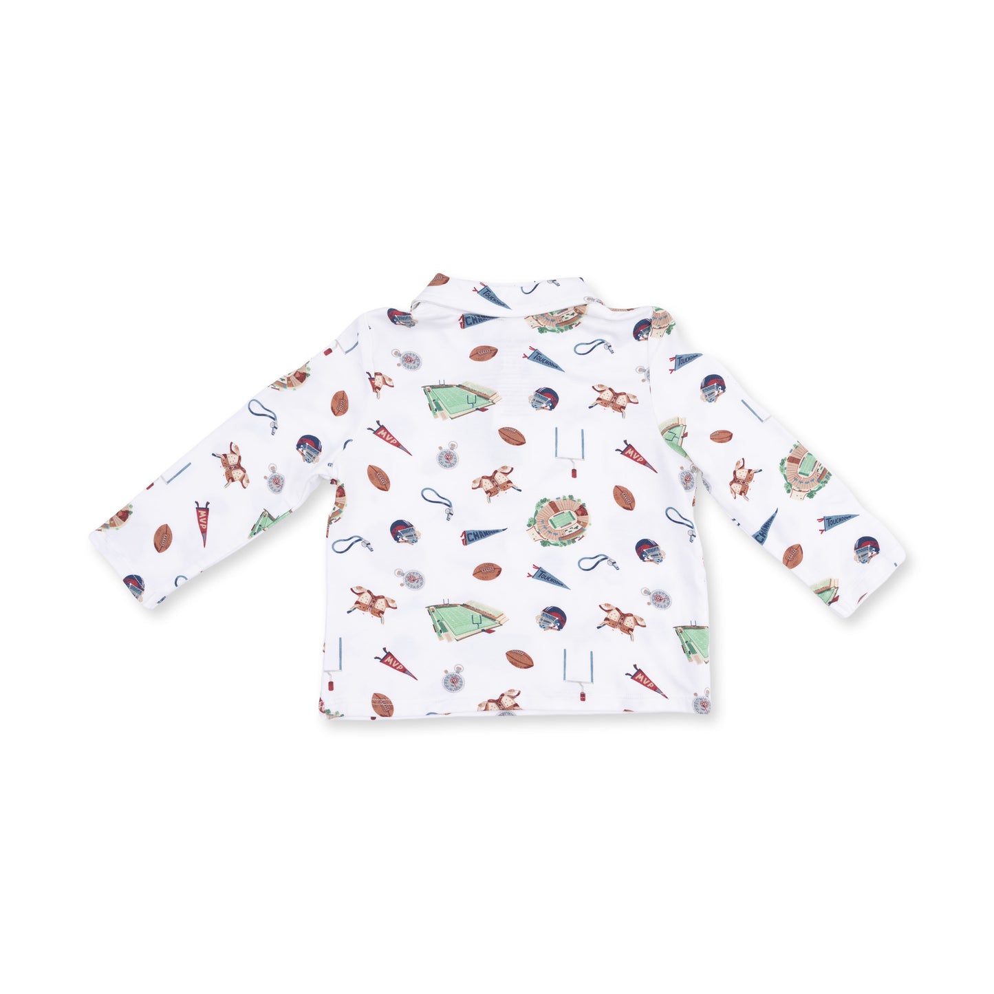 Vintage Football - Polo Long Sleeve Shirt