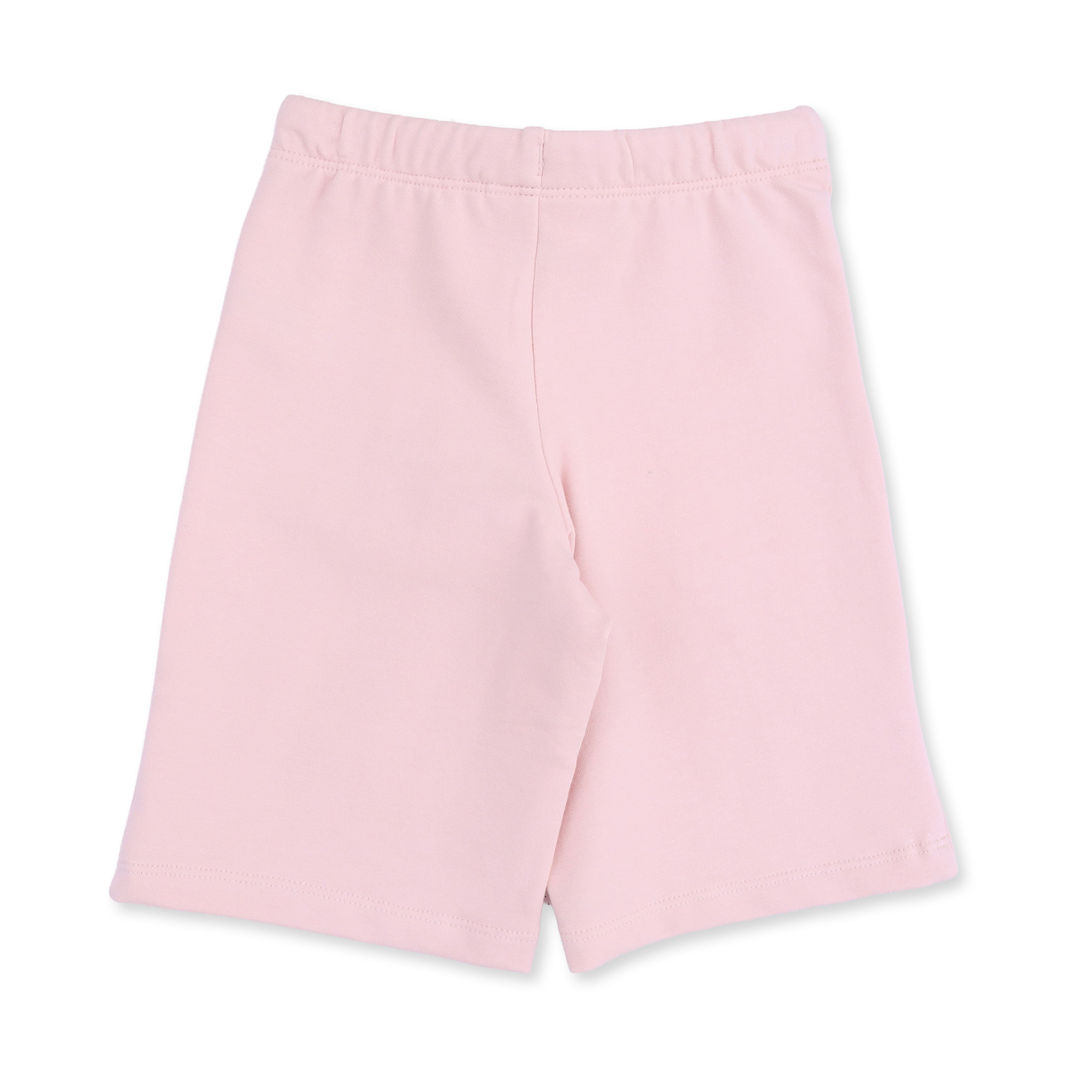 Solid Veiled Pink - Wide Leg Pant