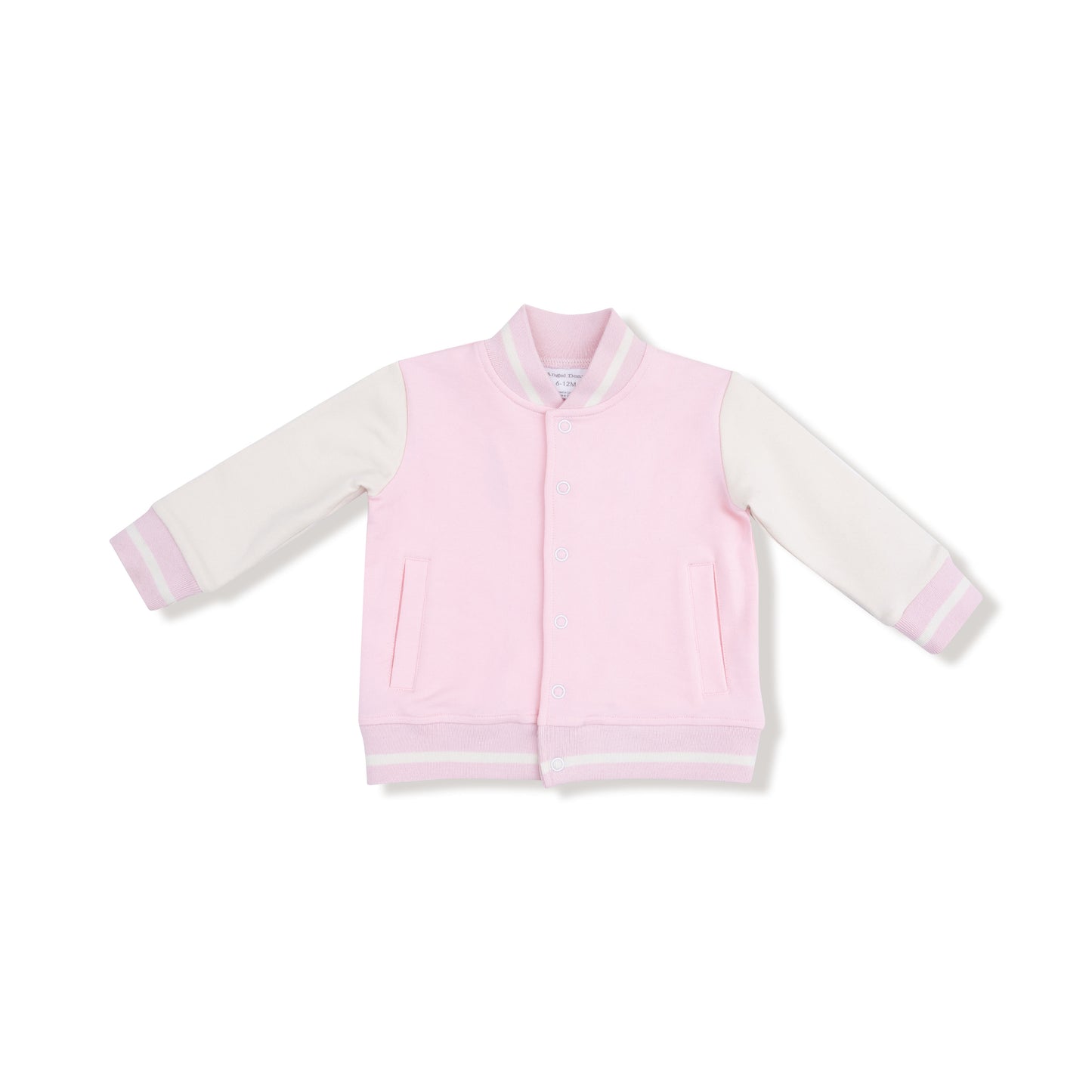 Letterman Jacket in our  Varsity - Pink print from Angel Dear