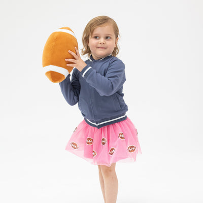 Tutu Skirt - Footballs Pink-Angel Dear