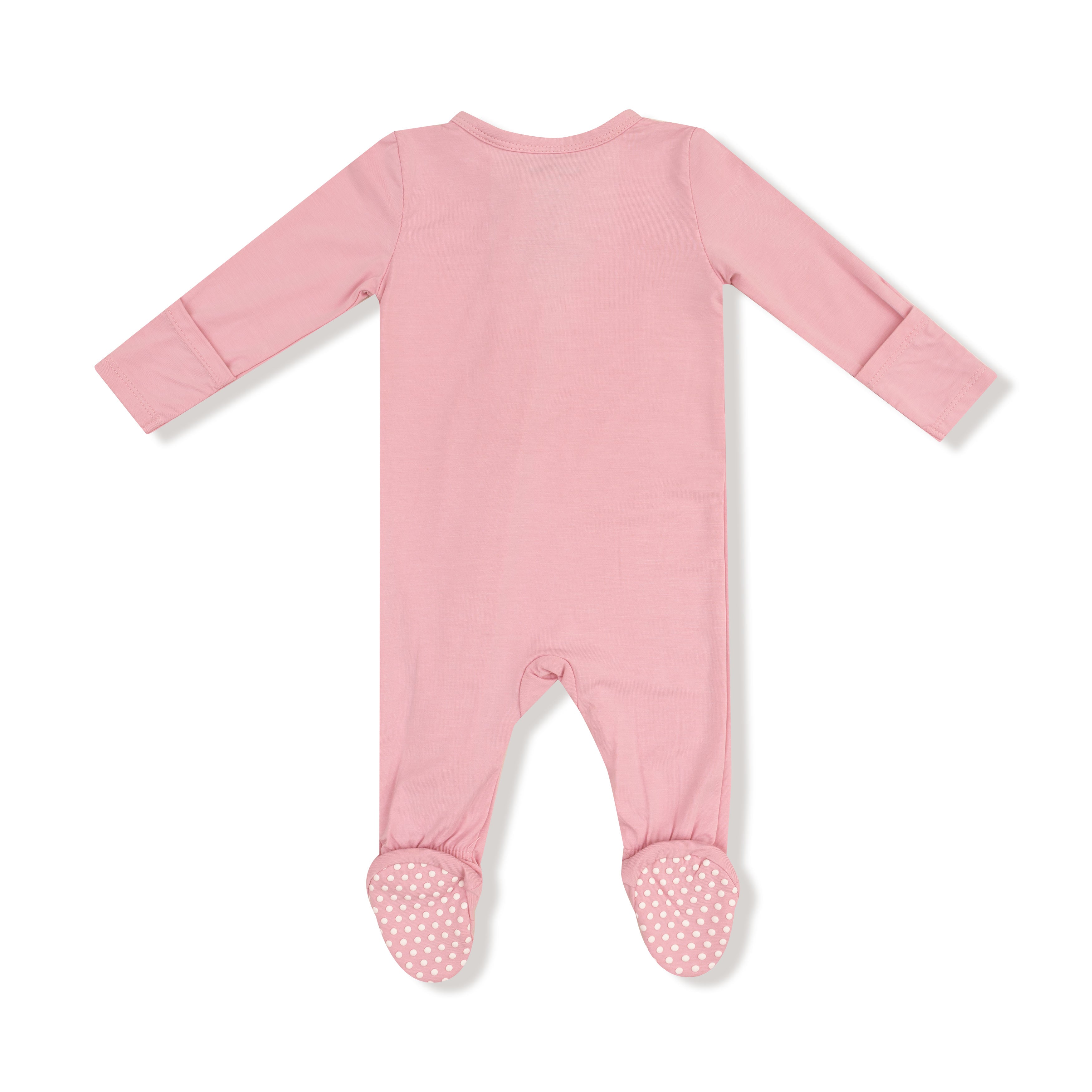 2 Way Zipper Footie in our Pink Dolphin print from Angel Dear