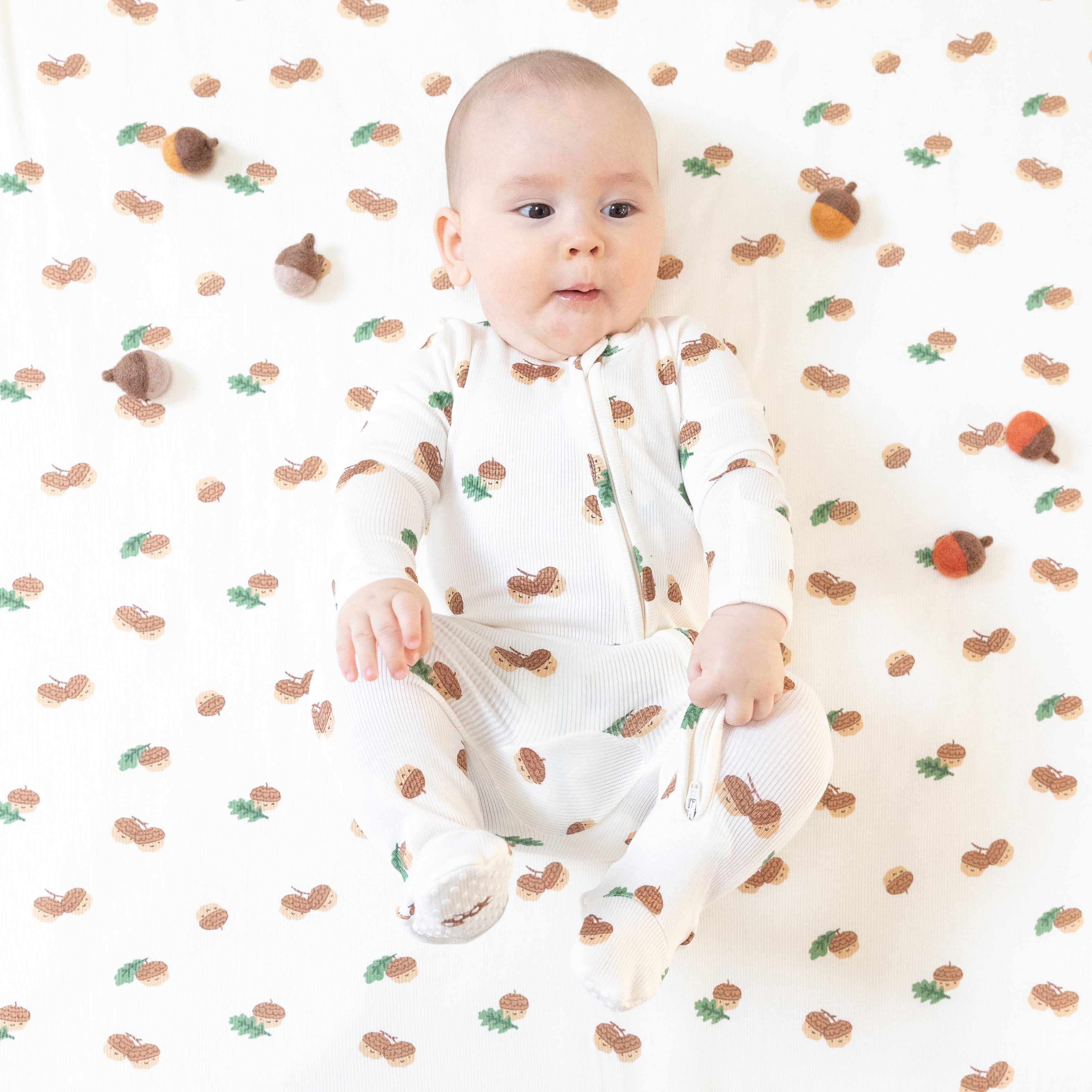 『Tiny Angele』 2 Way Zipper Footie – Angel Dear