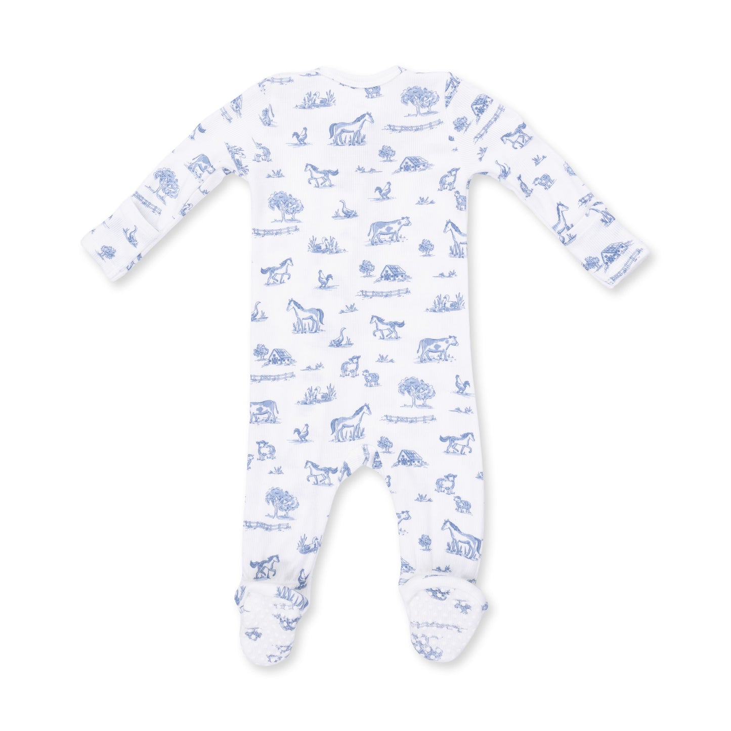 Farm Friends - 2 Way Zipper Footie