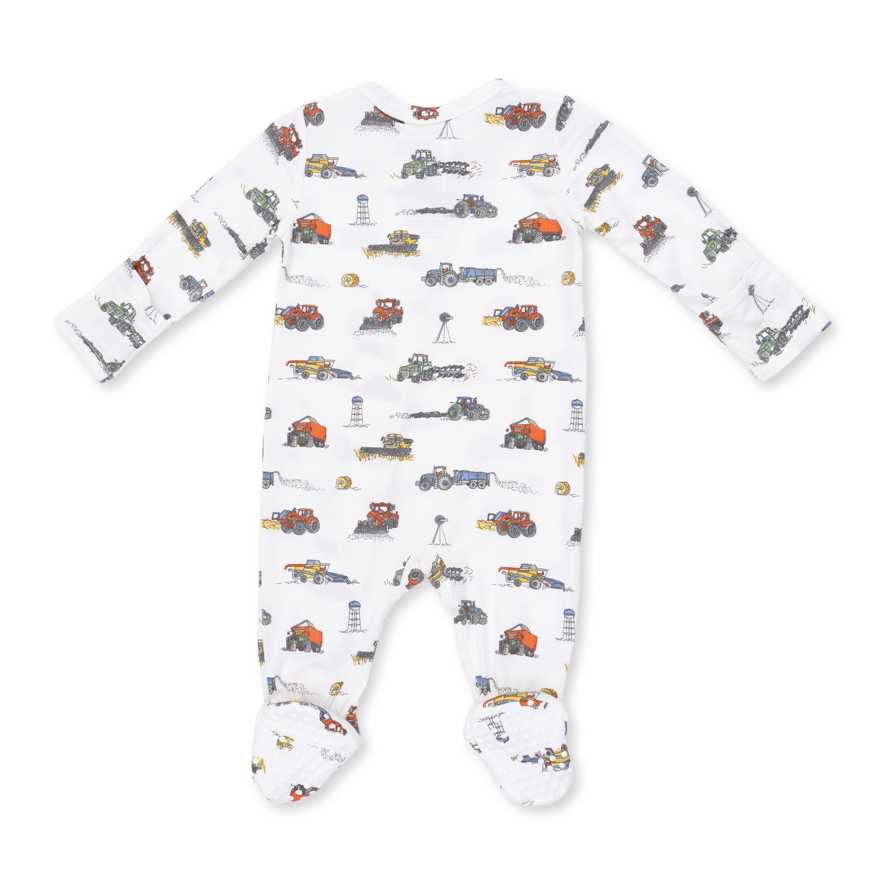 Farm Machines - 2 Way Zipper Footie