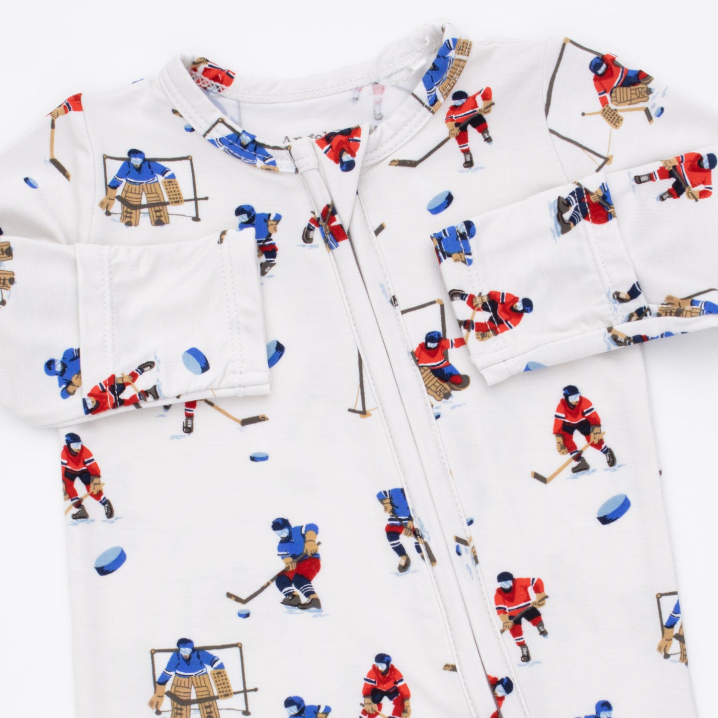 Hockey Players - 2 Way Zipper Footie