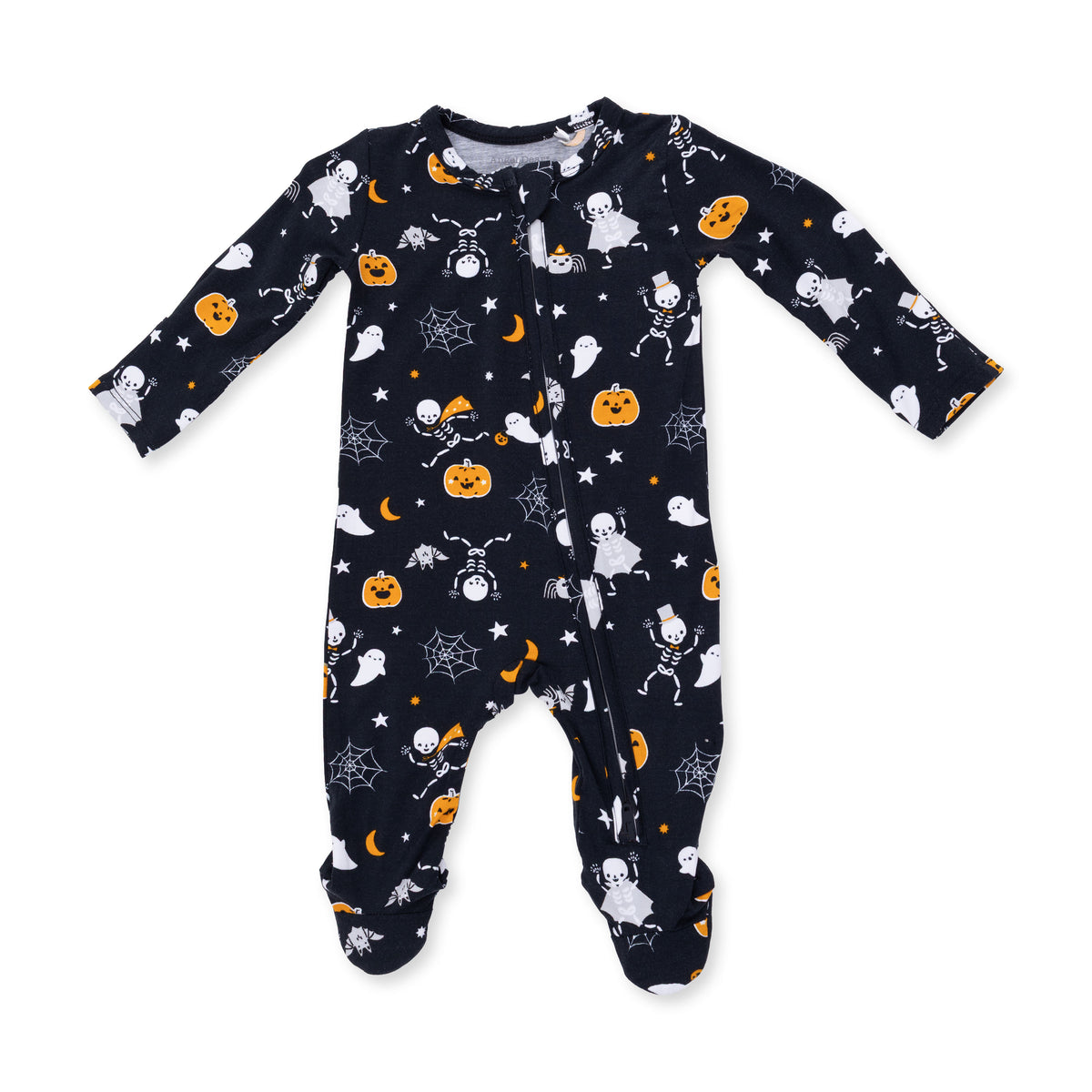 Halloween Skeleton Buddies - Glow in the Dark - 2 Way Zipper Footie