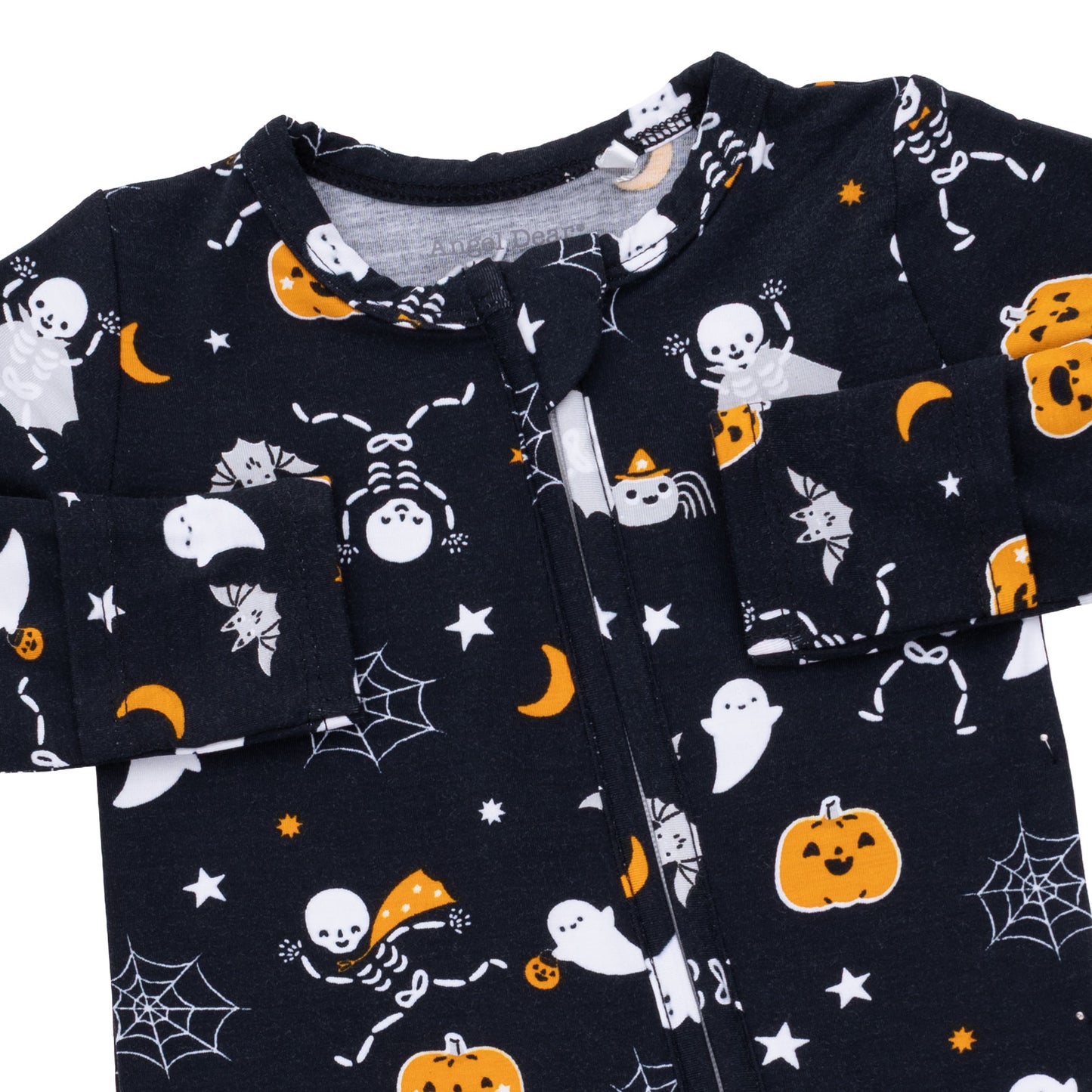 Halloween Skeleton Buddies - Glow in the Dark - 2 Way Zipper Footie