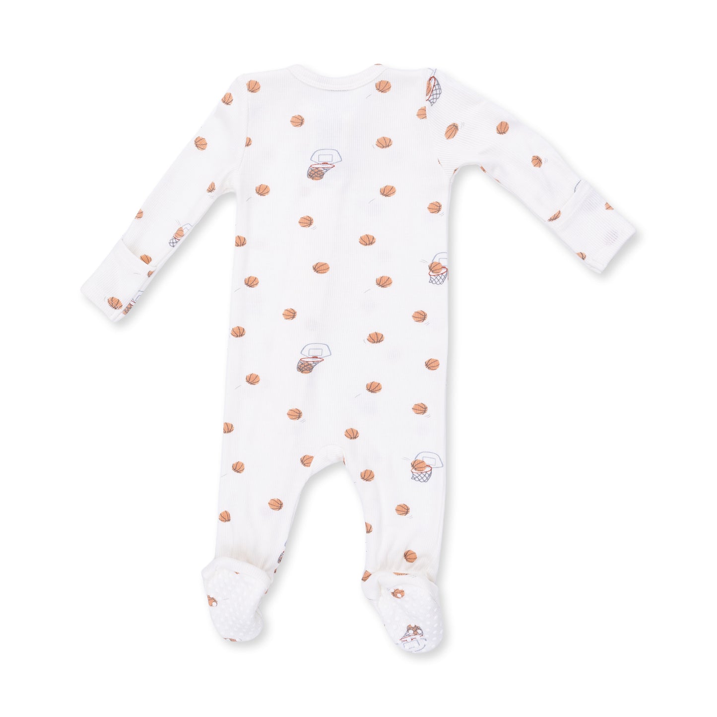 Mini Basketballs - 2 Way Zipper Footie