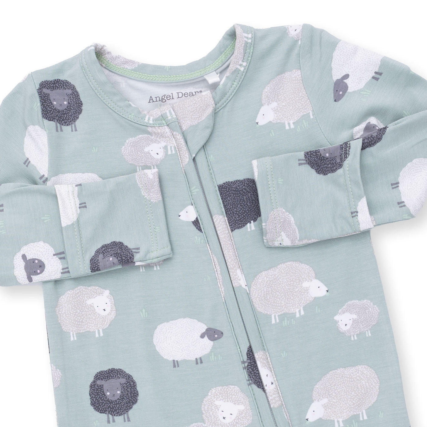 Black Sheep -2 Way Zipper Footie