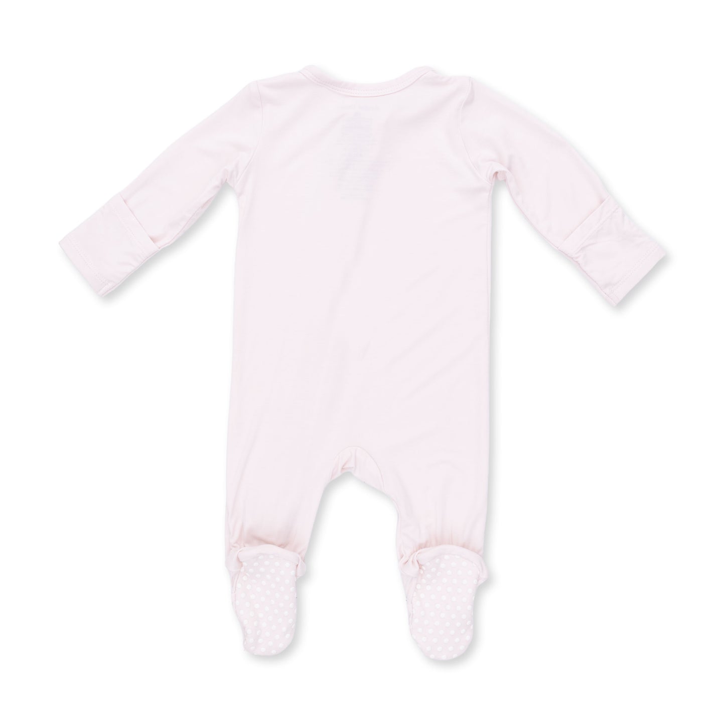 Solid Mauve Morn - 2 Way Zipper Footie