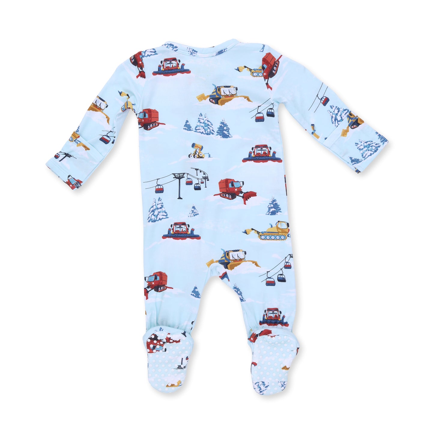 Snow Cats - 2 Way Zipper Footie
