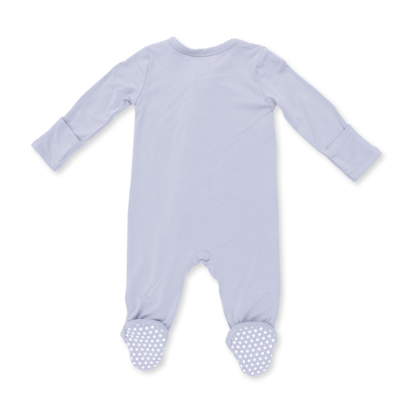 Solid Secret Spaces - 2 Way Zipper Footie