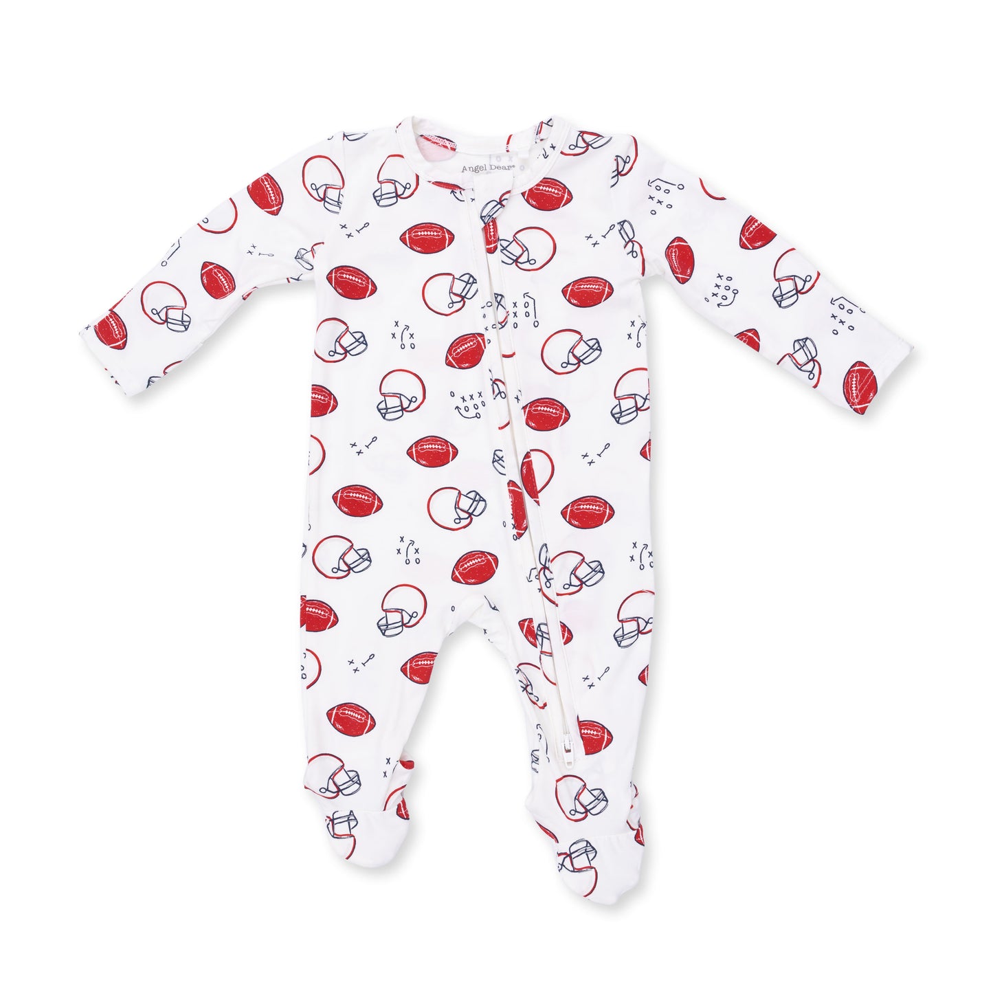 Touchdown Time - 2 Way Zipper Footie